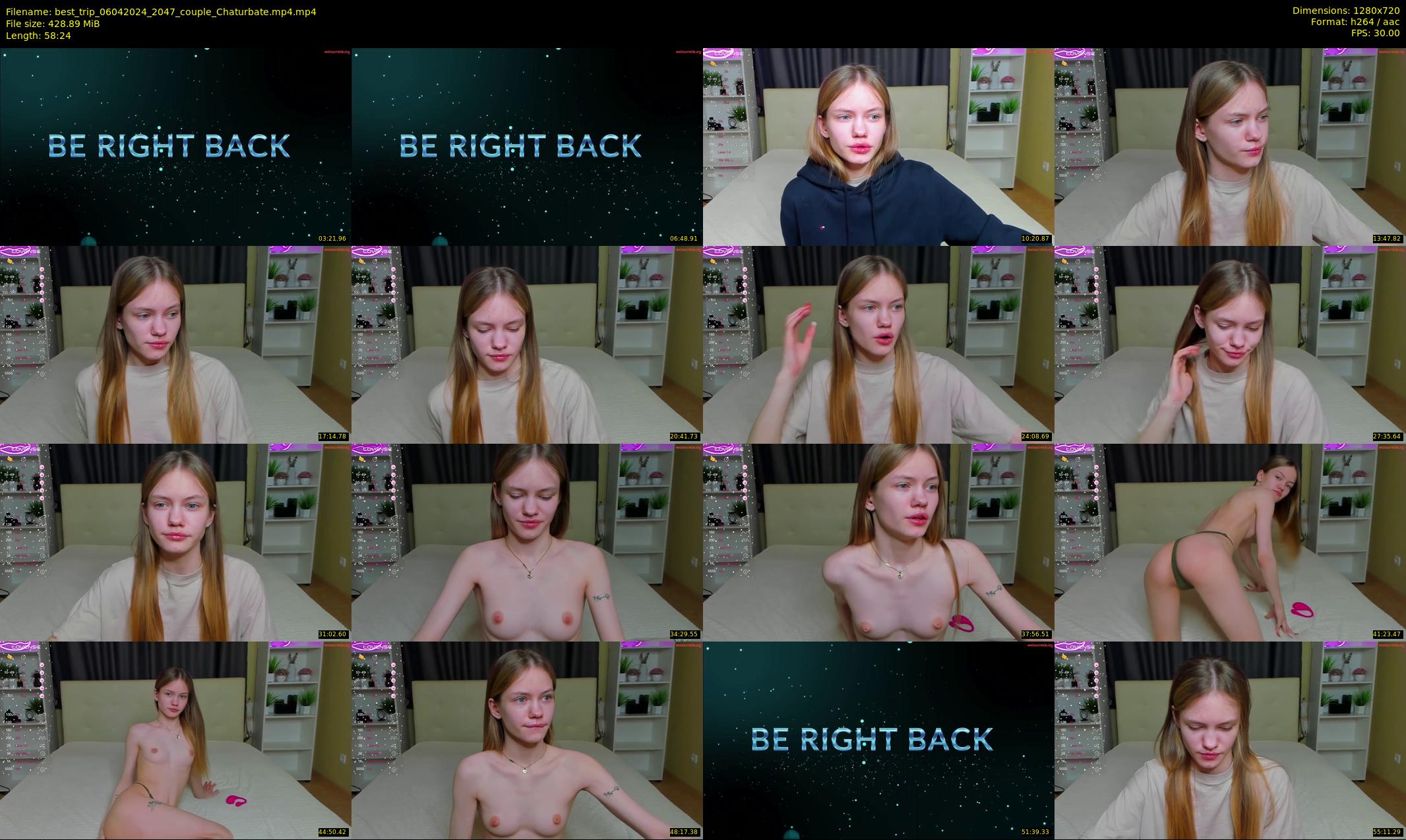 best_trip — 59 minute Chaturbate couple cam show recording, 720p, Apr 6, 2024