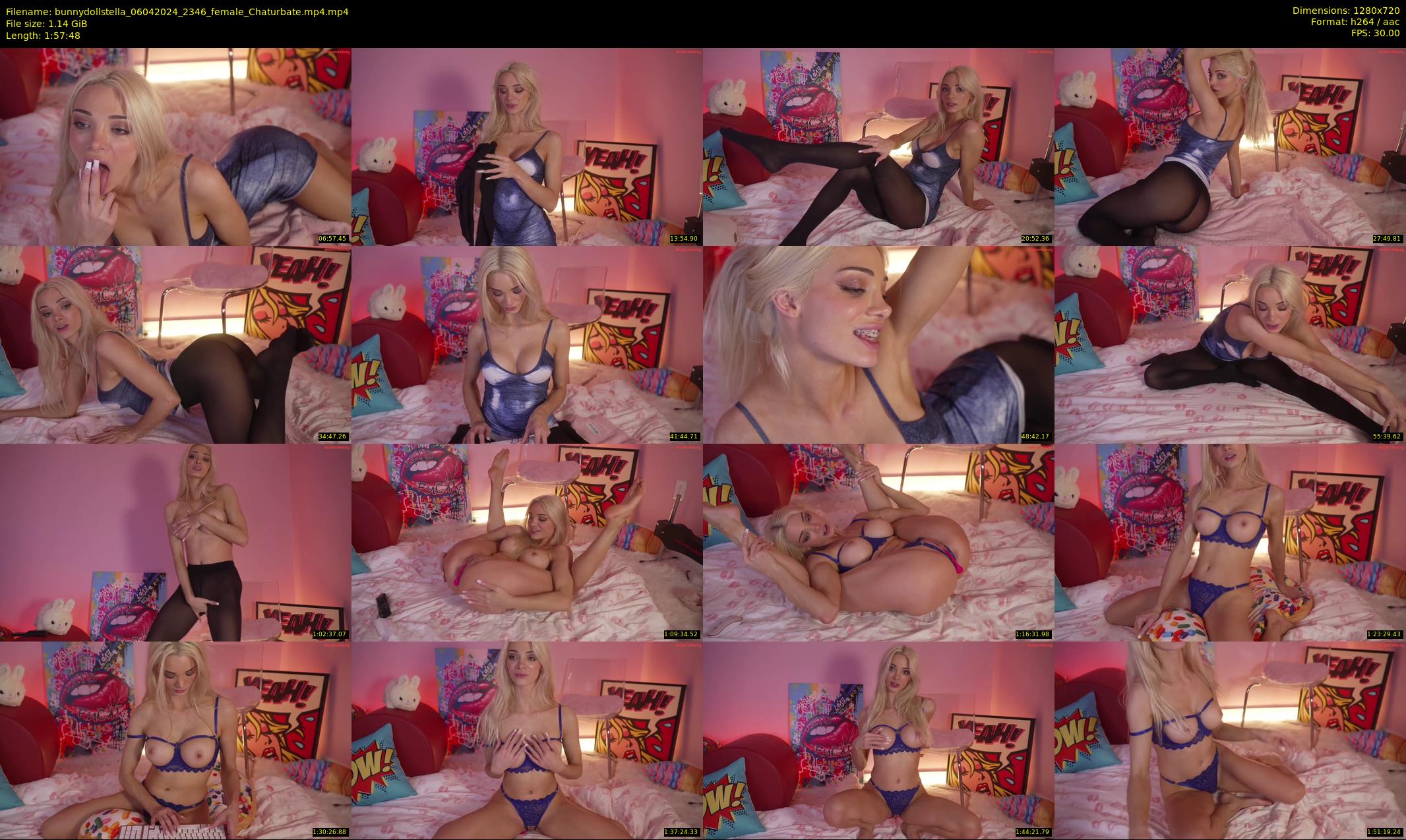 bunnydollstella — 118 minute Chaturbate female cam show recording, 720p, Apr 6, 2024