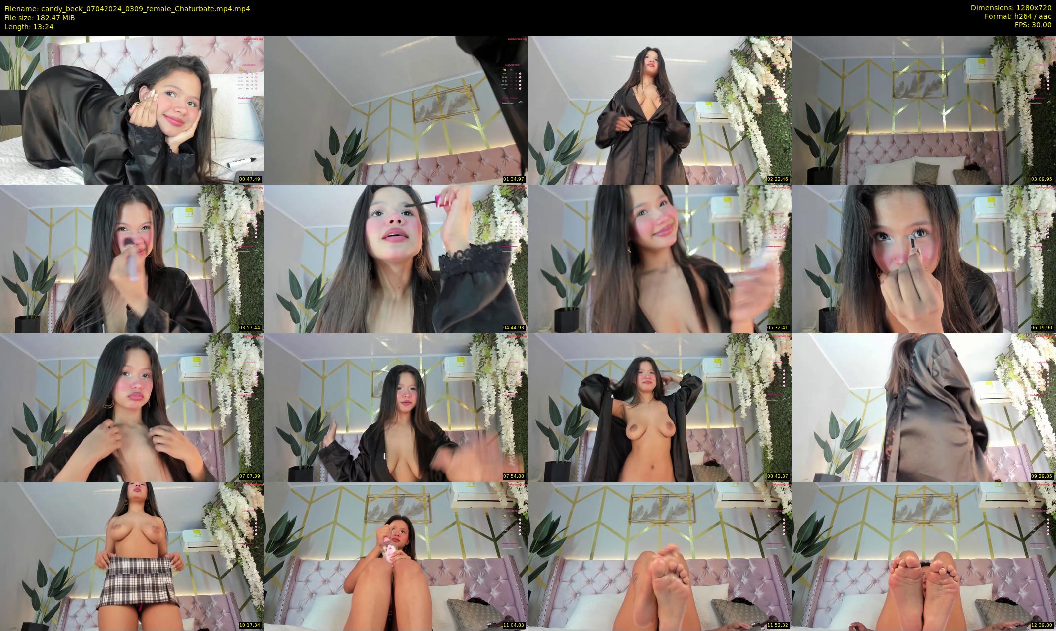 candy_beck — 14 minute Chaturbate female cam show recording, 720p, Apr 7, 2024