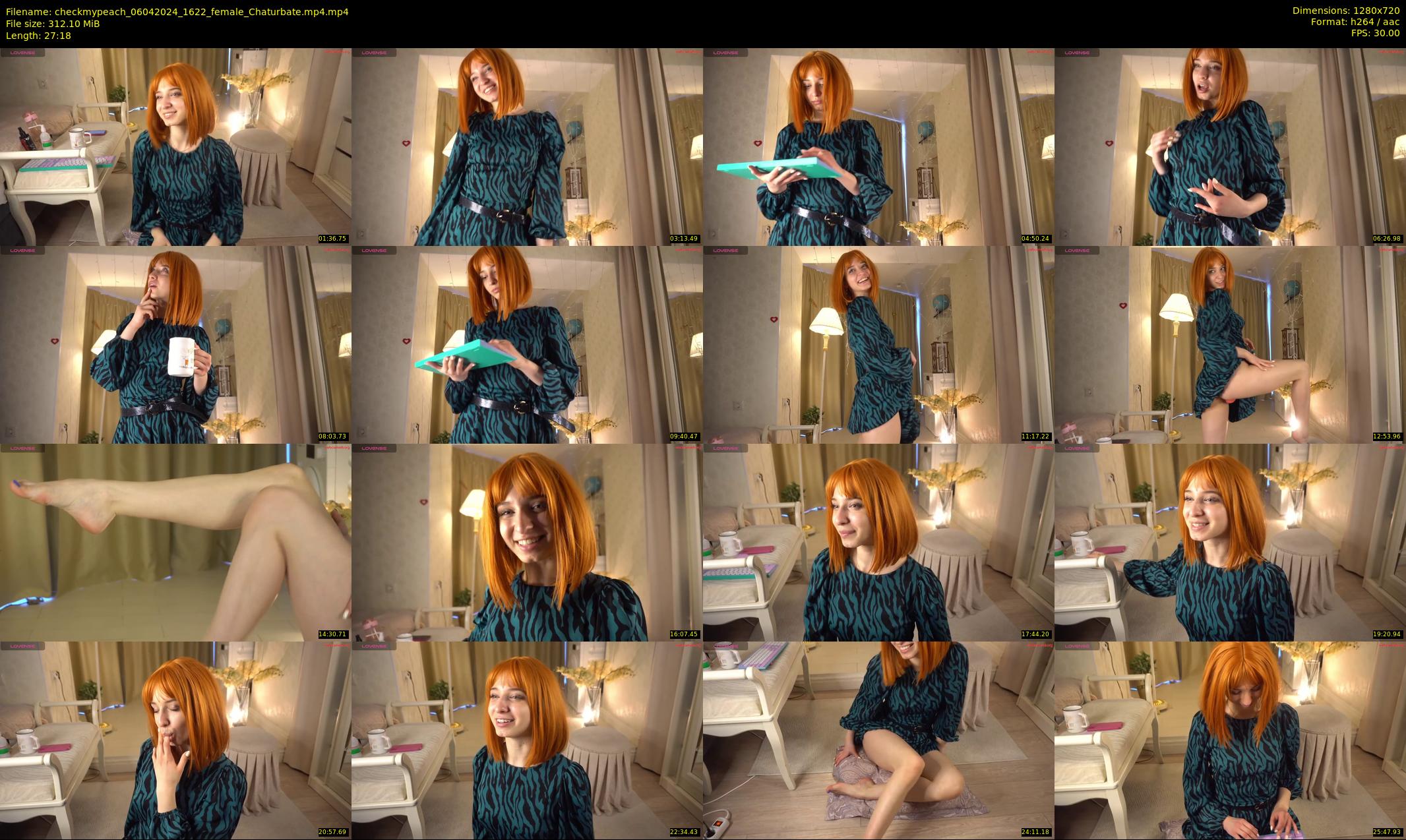 checkmypeach — 28 minute Chaturbate female cam show recording, 720p, Apr 6, 2024