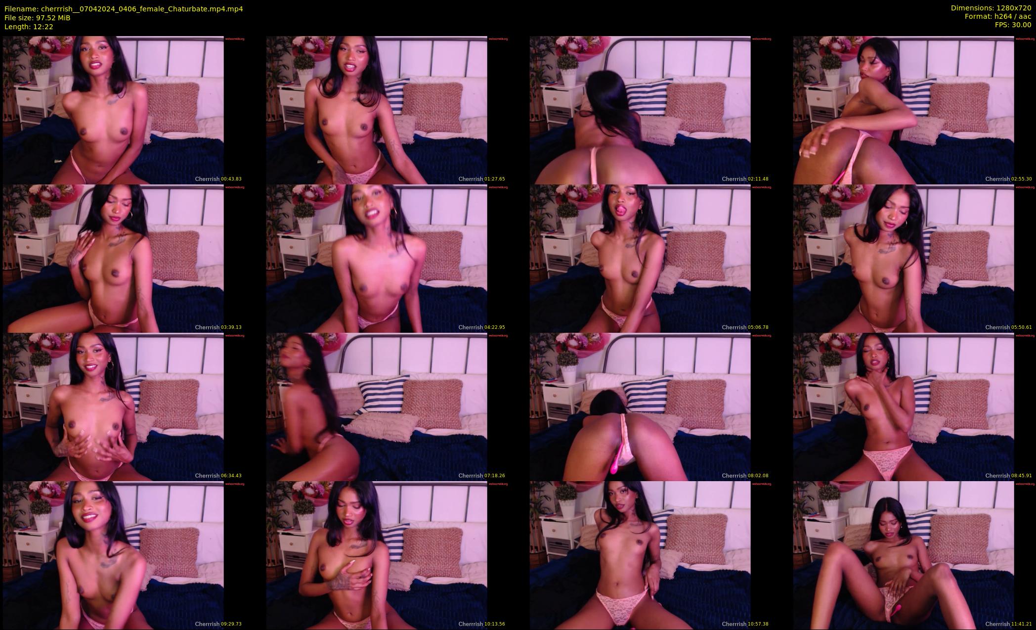 cherrrish_ — 13 minute Chaturbate female cam show recording, 720p, Apr 7, 2024