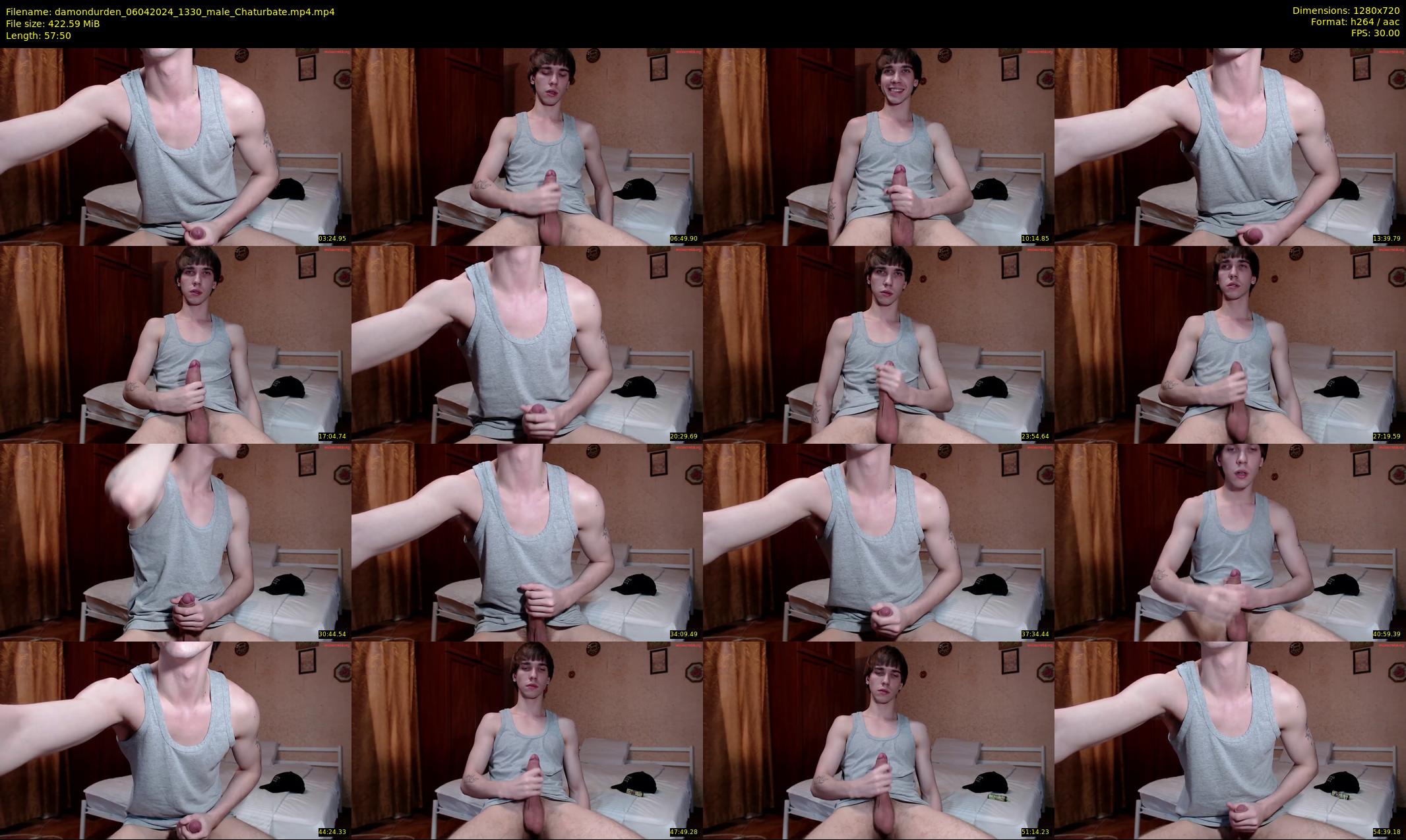 damondurden — 58 minute Chaturbate male cam show recording, 720p, Apr 6, 2024