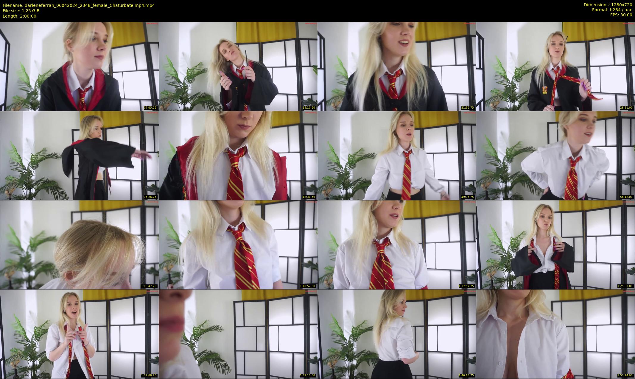 darleneferran — 120 minute Chaturbate female cam show recording, 720p, Apr 6, 2024