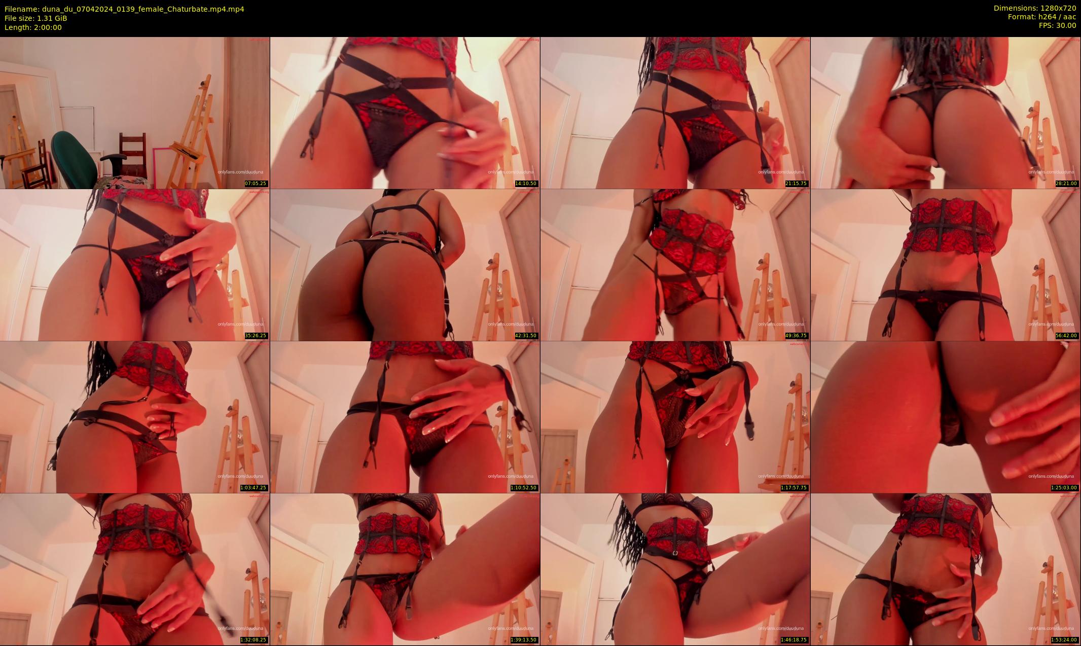duna_du — 120 minute Chaturbate female cam show recording, 720p, Apr 7, 2024