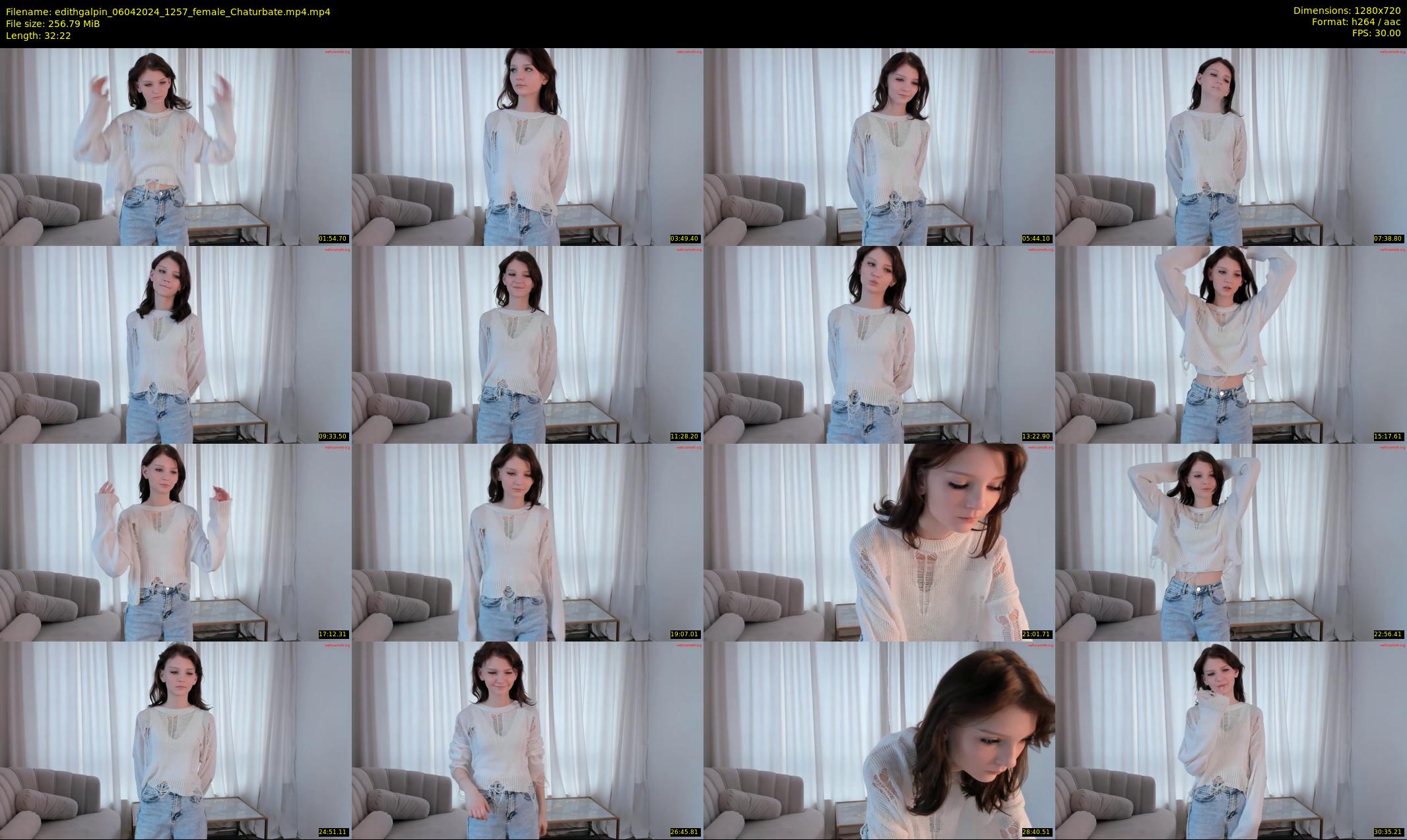 edithgalpin — 33 minute Chaturbate female cam show recording, 720p, Apr 6, 2024