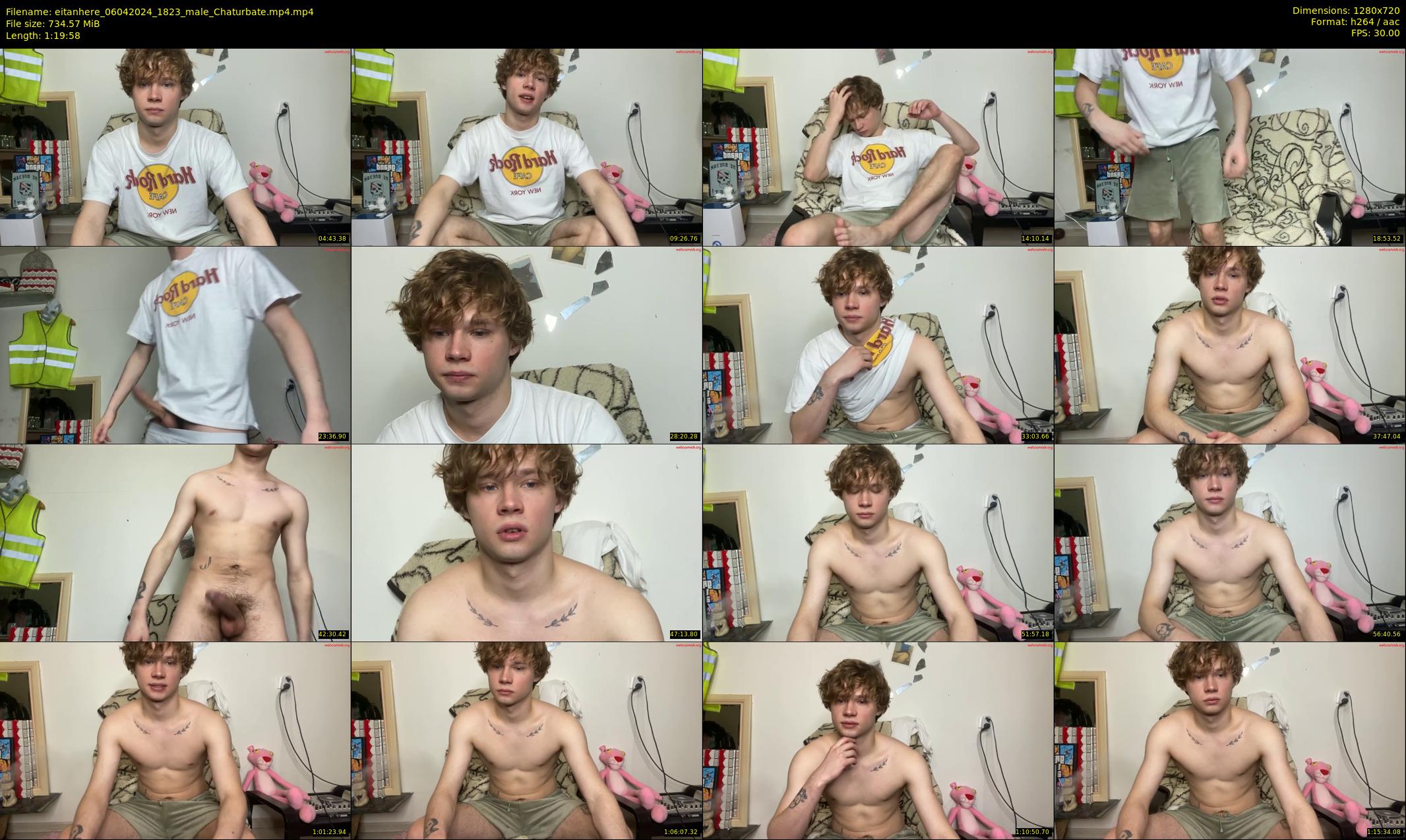 eitanhere — 80 minute Chaturbate male cam show recording, 720p, Apr 6, 2024