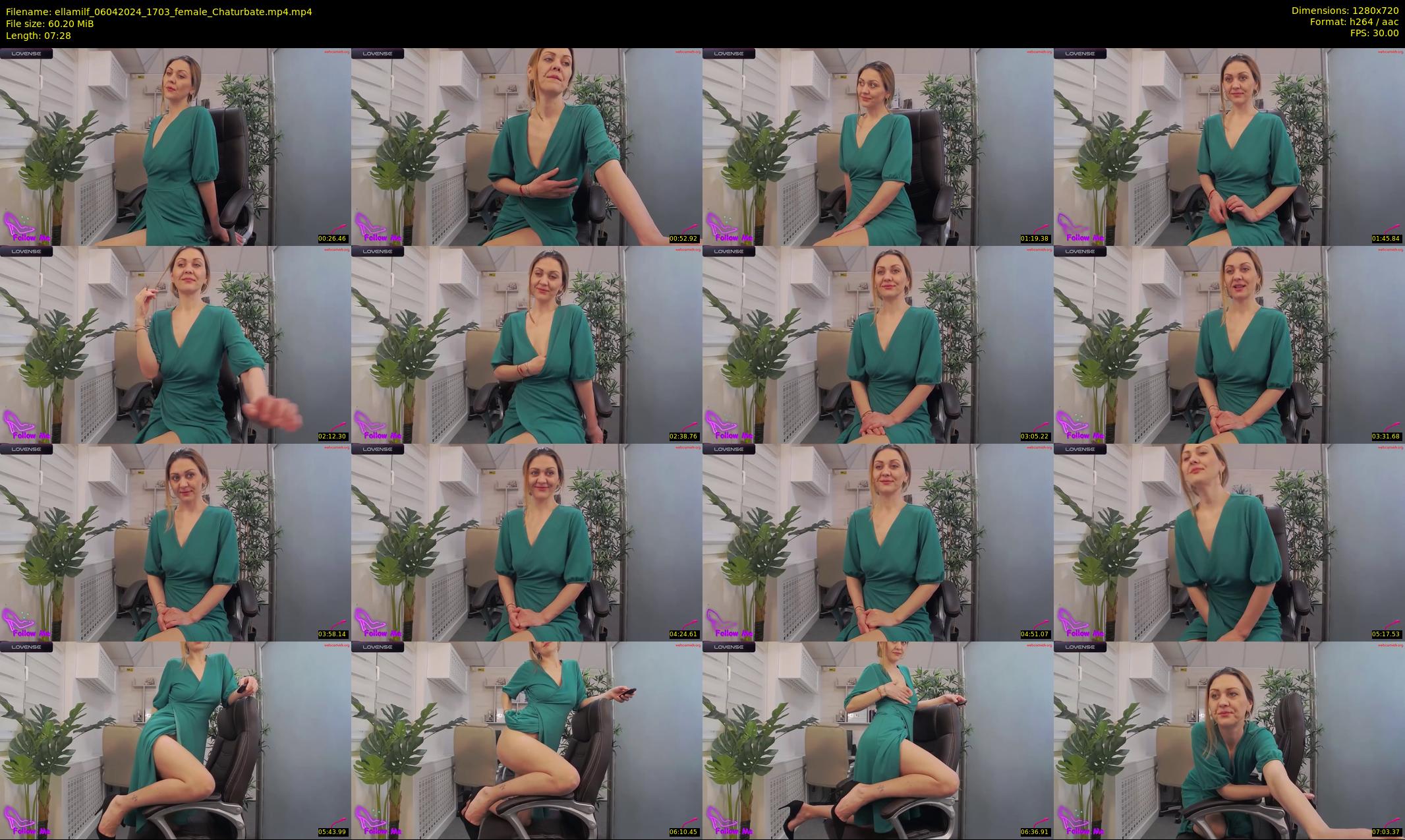ellamilf — 8 minute Chaturbate female cam show recording, 720p, Apr 6, 2024