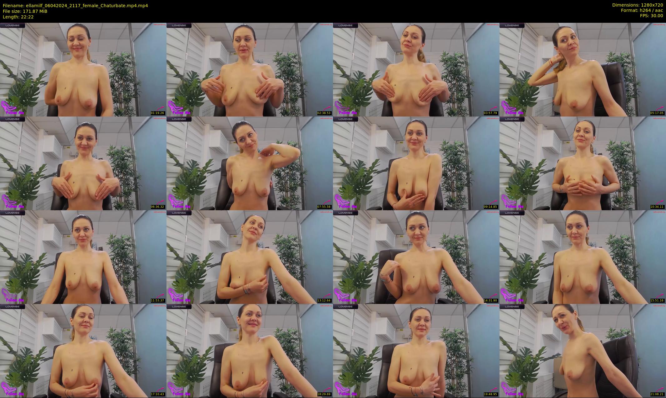 ellamilf — 23 minute Chaturbate female cam show recording, 720p, Apr 6, 2024
