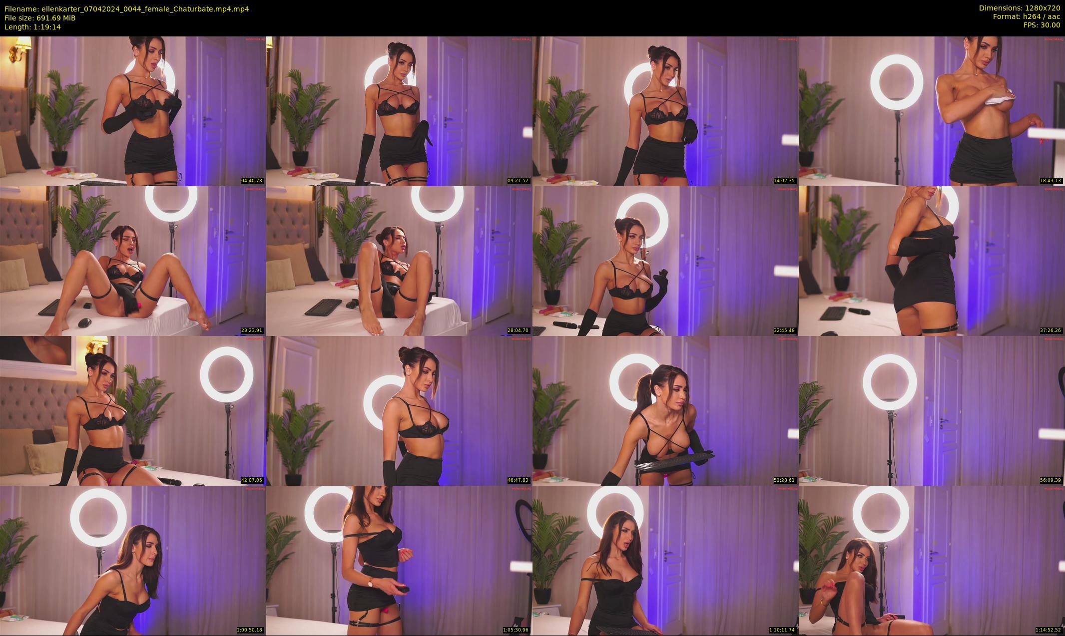 ellenkarter — 80 minute Chaturbate female cam show recording, 720p, Apr 7, 2024