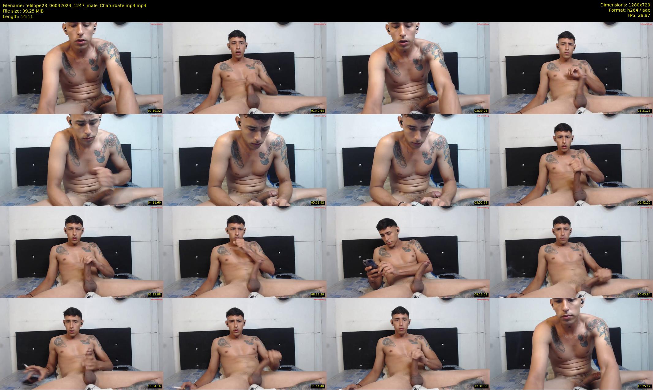 felilope23 — 15 minute Chaturbate male cam show recording, 720p, Apr 6, 2024