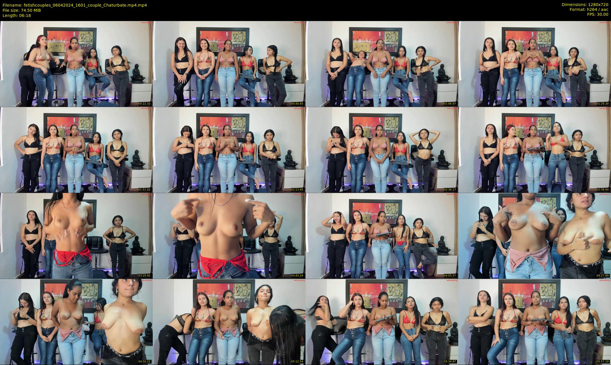 fetishcouples — 7 minute Chaturbate couple cam show recording, 720p, Apr 6, 2024