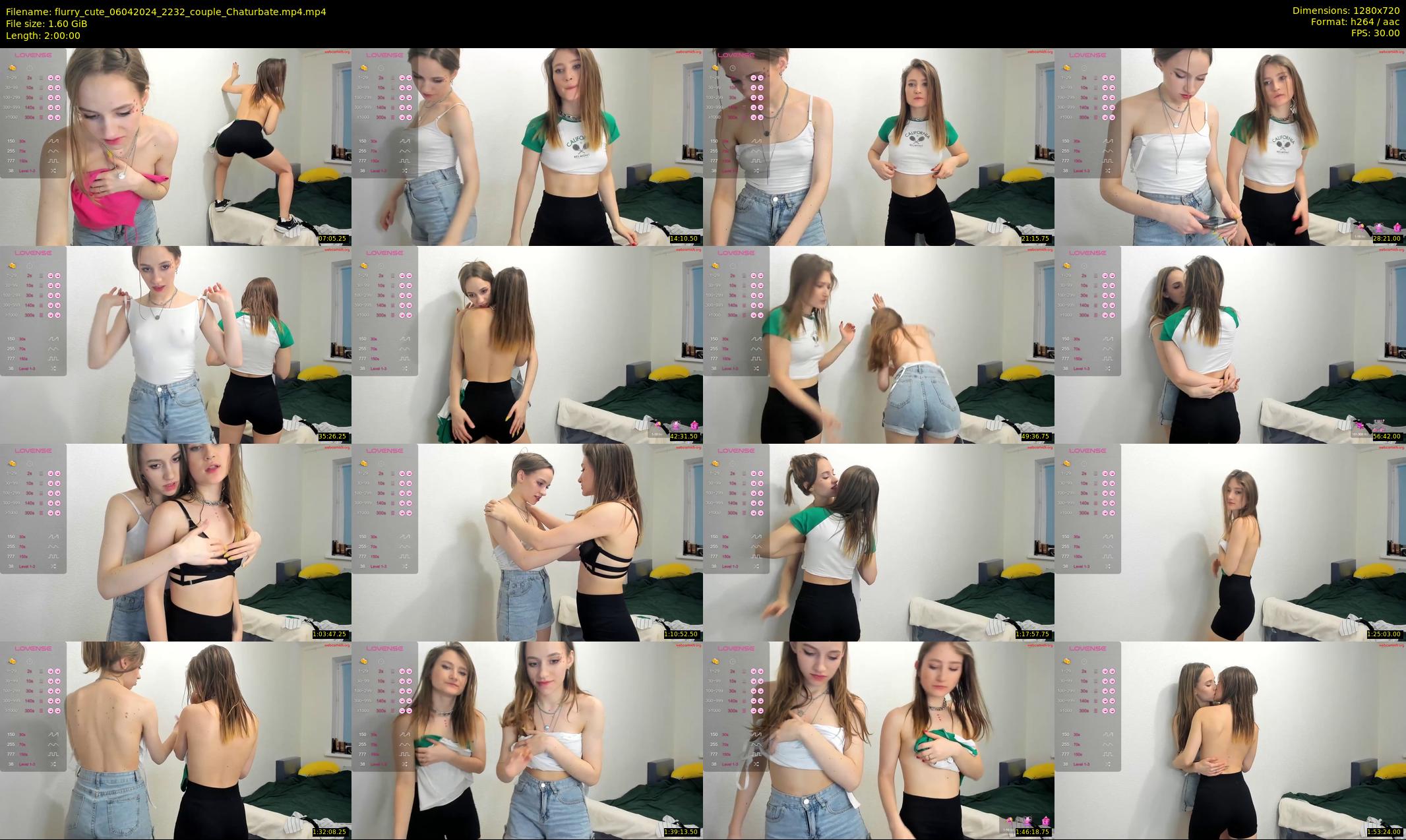 flurry_cute — 120 minute Chaturbate couple cam show recording, 720p, Apr 6, 2024