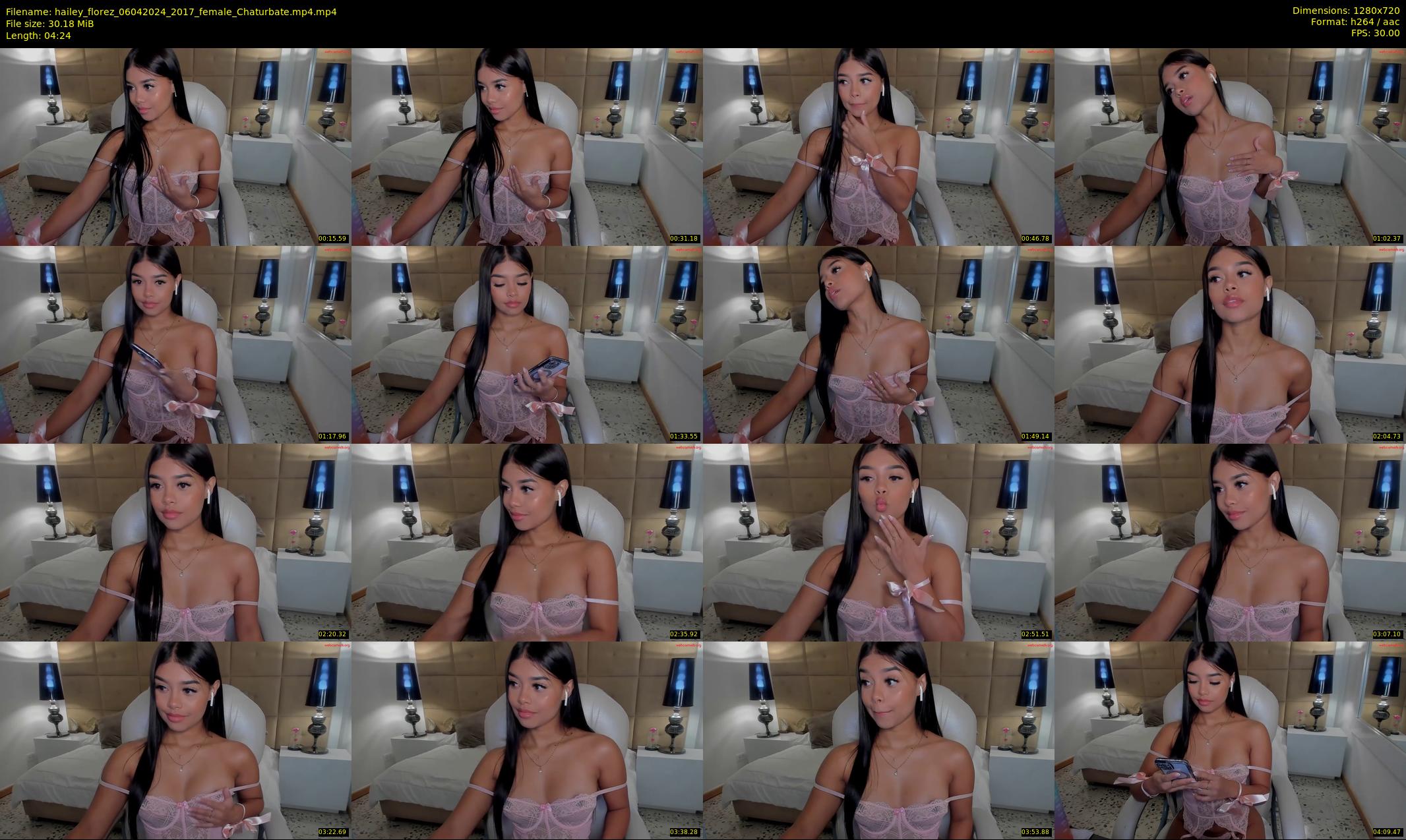 hailey_florez — 5 minute Chaturbate female cam show recording, 720p, Apr 6, 2024