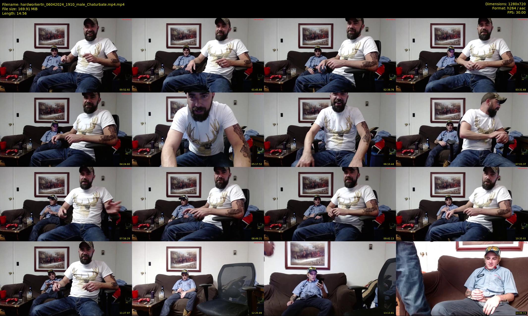 hardworkertn — 15 minute Chaturbate male cam show recording, 720p, Apr 6, 2024