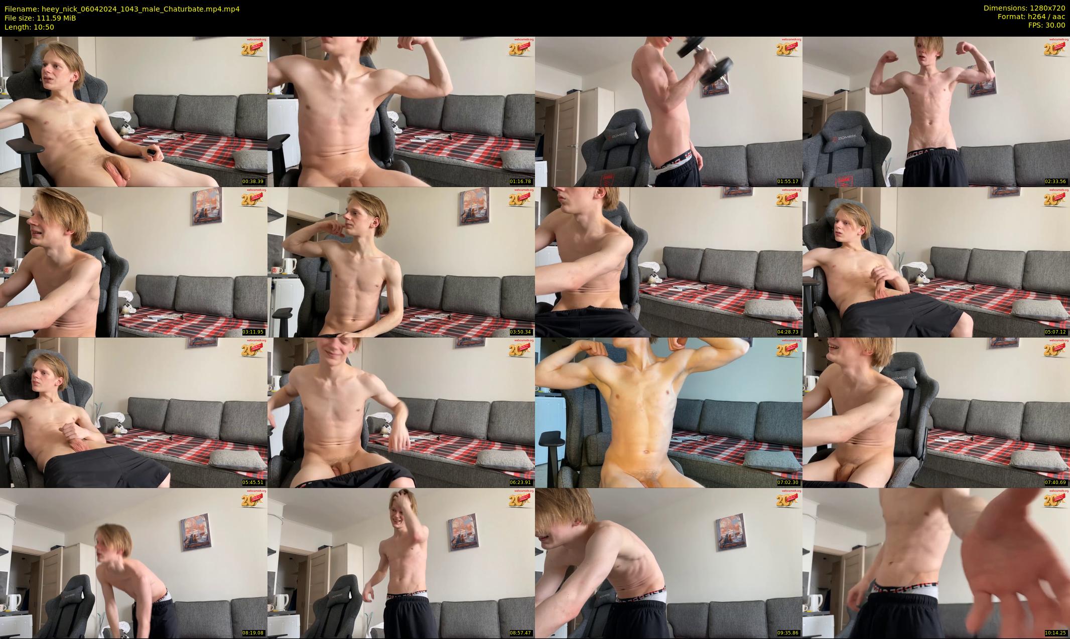 heey_nick — 11 minute Chaturbate male cam show recording, 720p, Apr 6, 2024