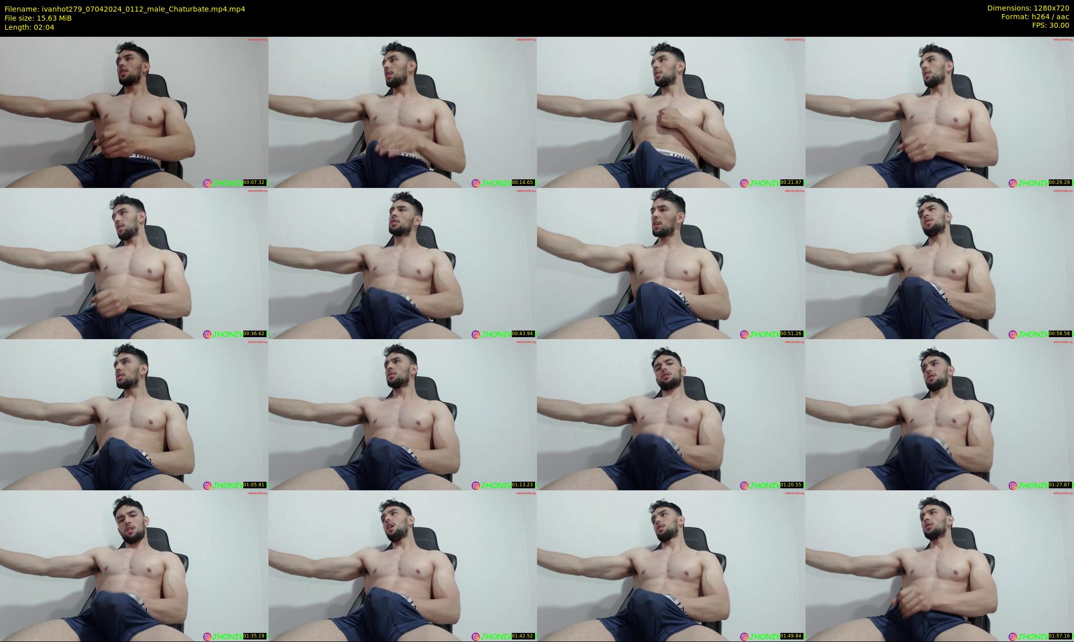 ivanhot279 — 3 minute Chaturbate male cam show recording, 720p, Apr 7, 2024