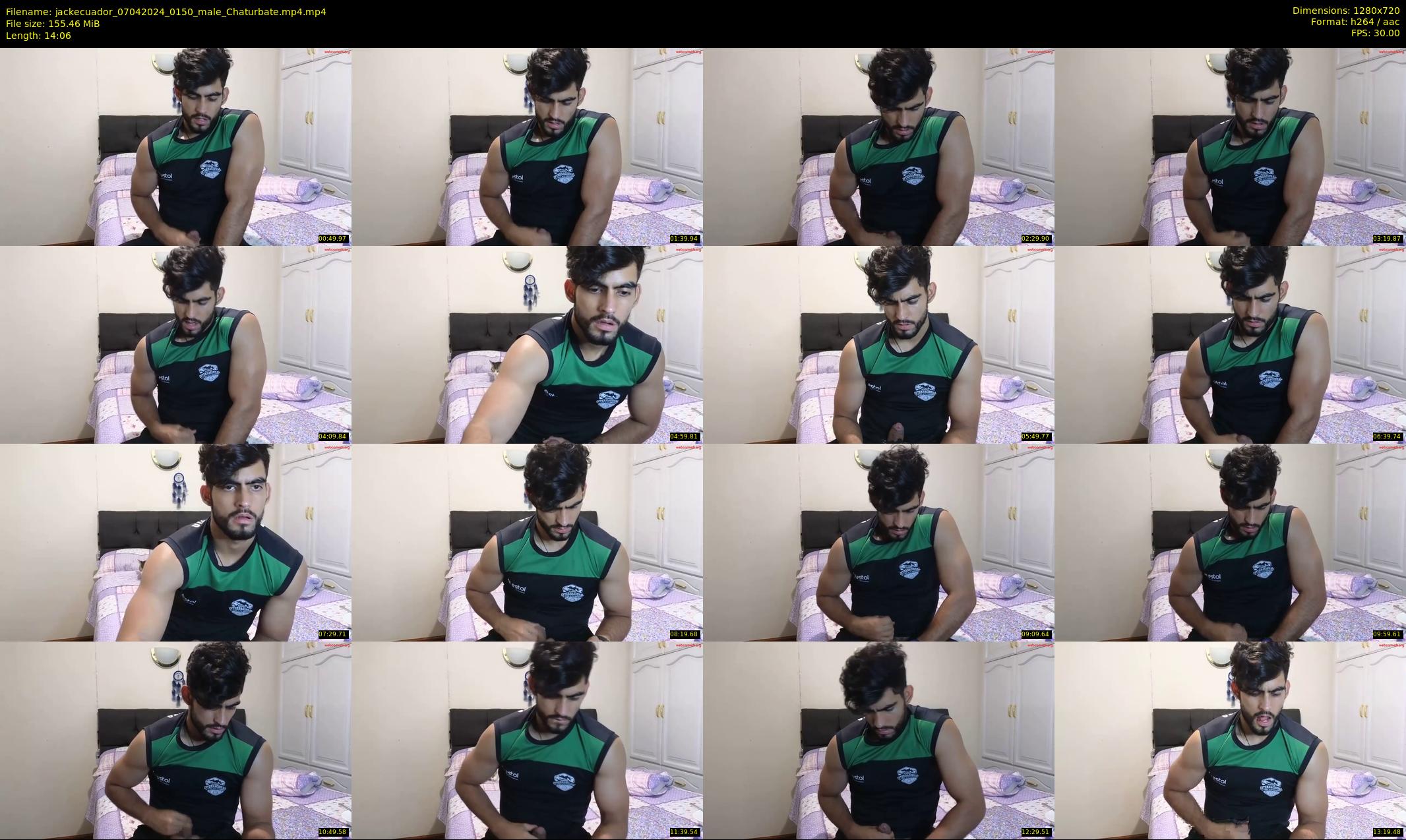 jackecuador — 15 minute Chaturbate male cam show recording, 720p, Apr 7, 2024