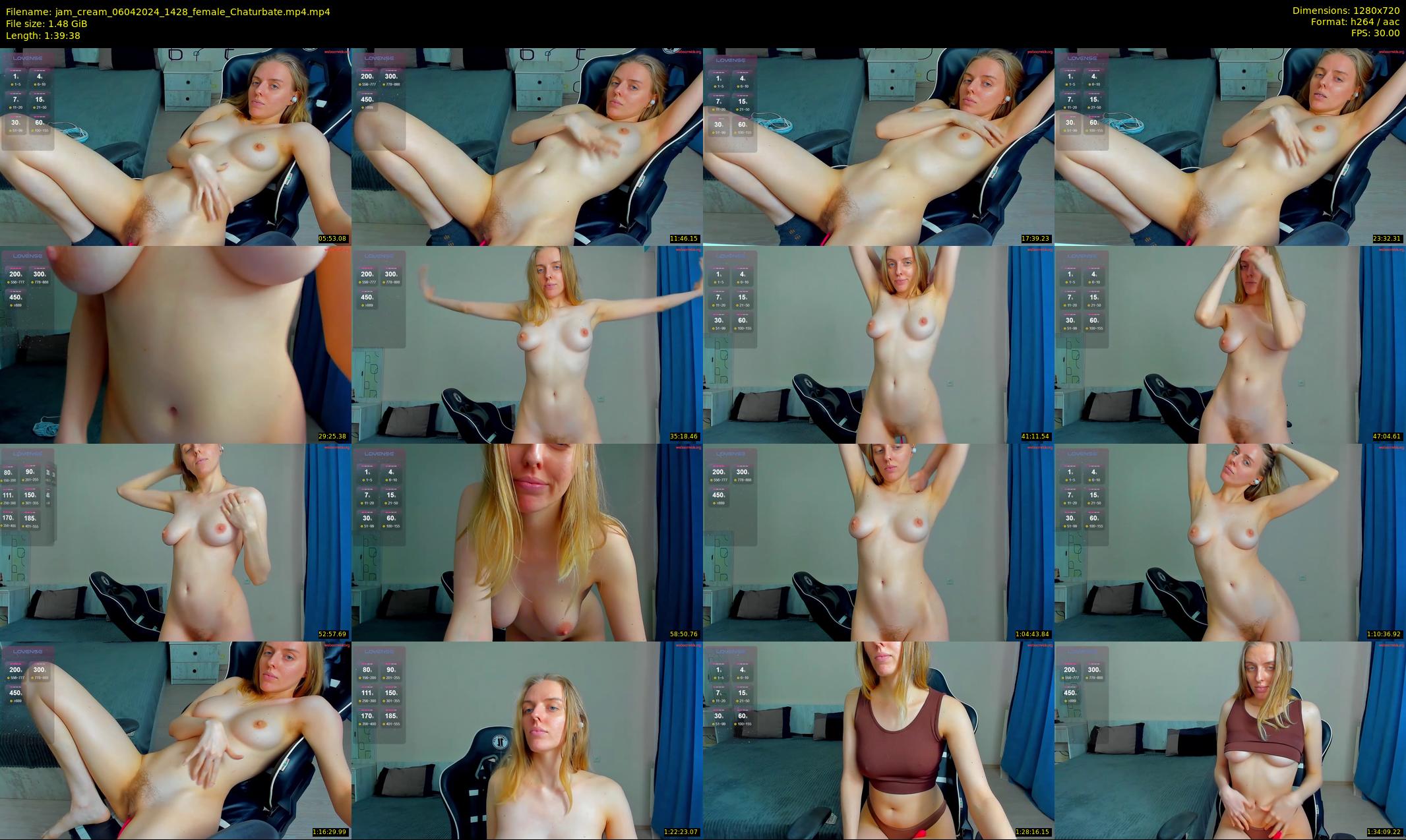 jam_cream — 100 minute Chaturbate female cam show recording, 720p, Apr 6, 2024