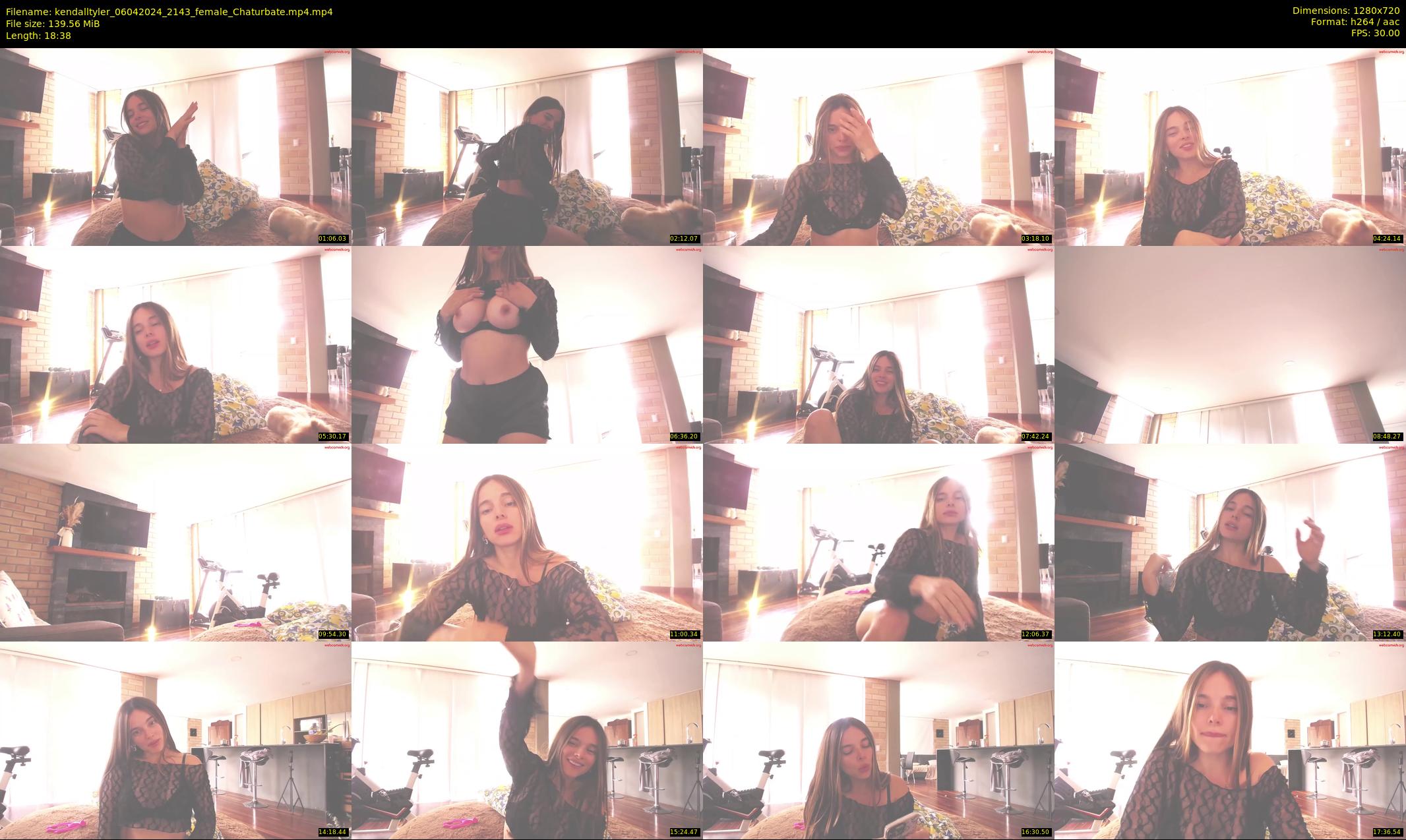 kendalltyler — 19 minute Chaturbate female cam show recording, 720p, Apr 6, 2024