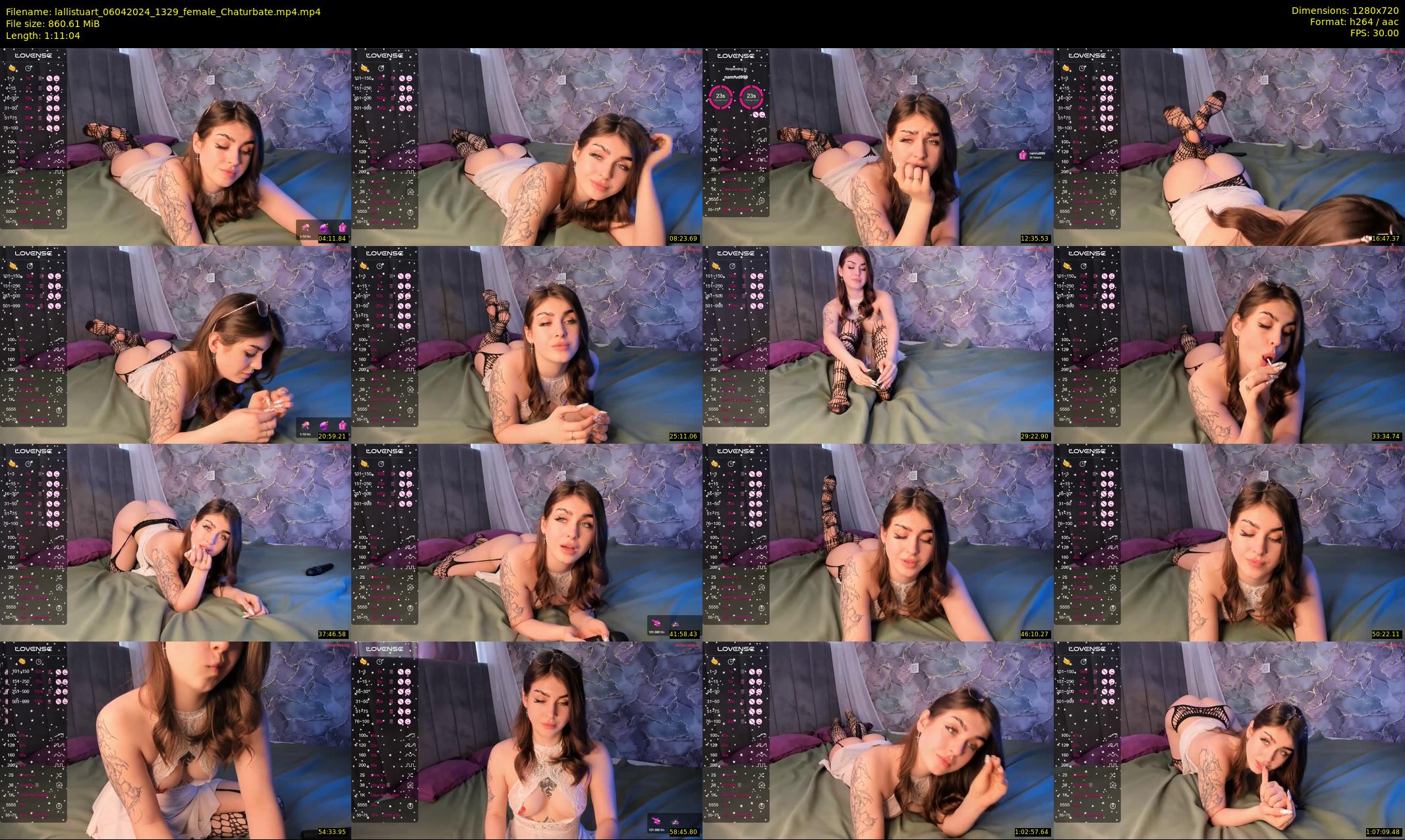 lallistuart — 72 minute Chaturbate female cam show recording, 720p, Apr 6, 2024