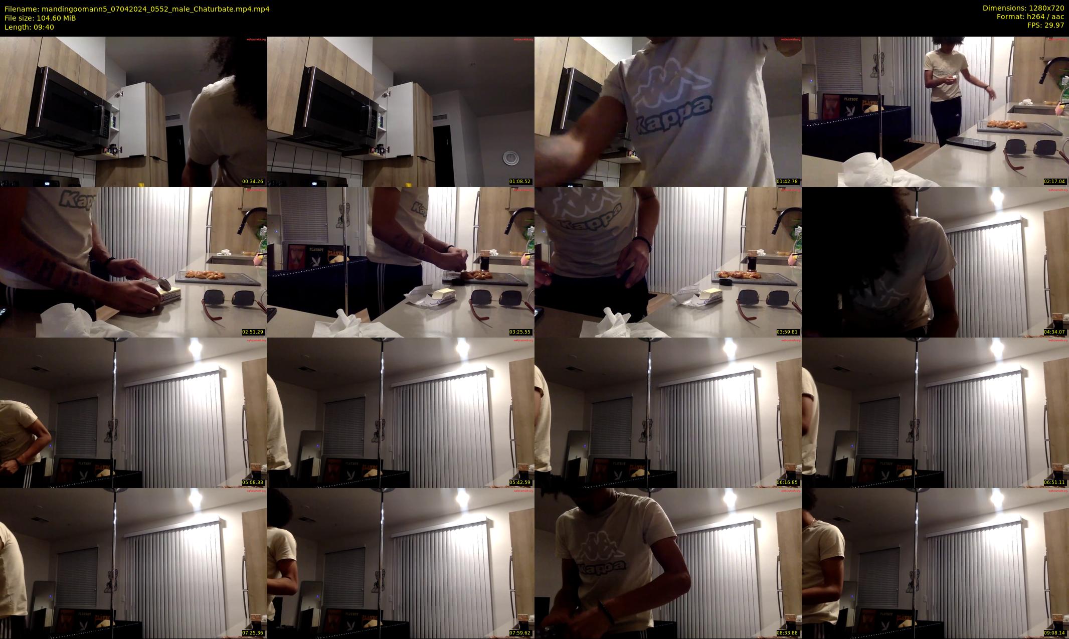 mandingoomann5 — 10 minute Chaturbate male cam show recording, 720p, Apr 7, 2024