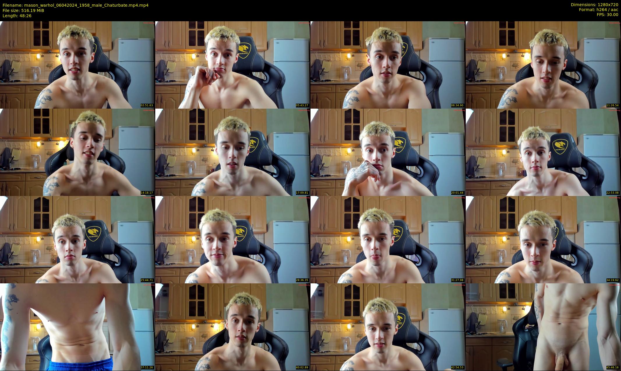 mason_warhol — 49 minute Chaturbate male cam show recording, 720p, Apr 6, 2024