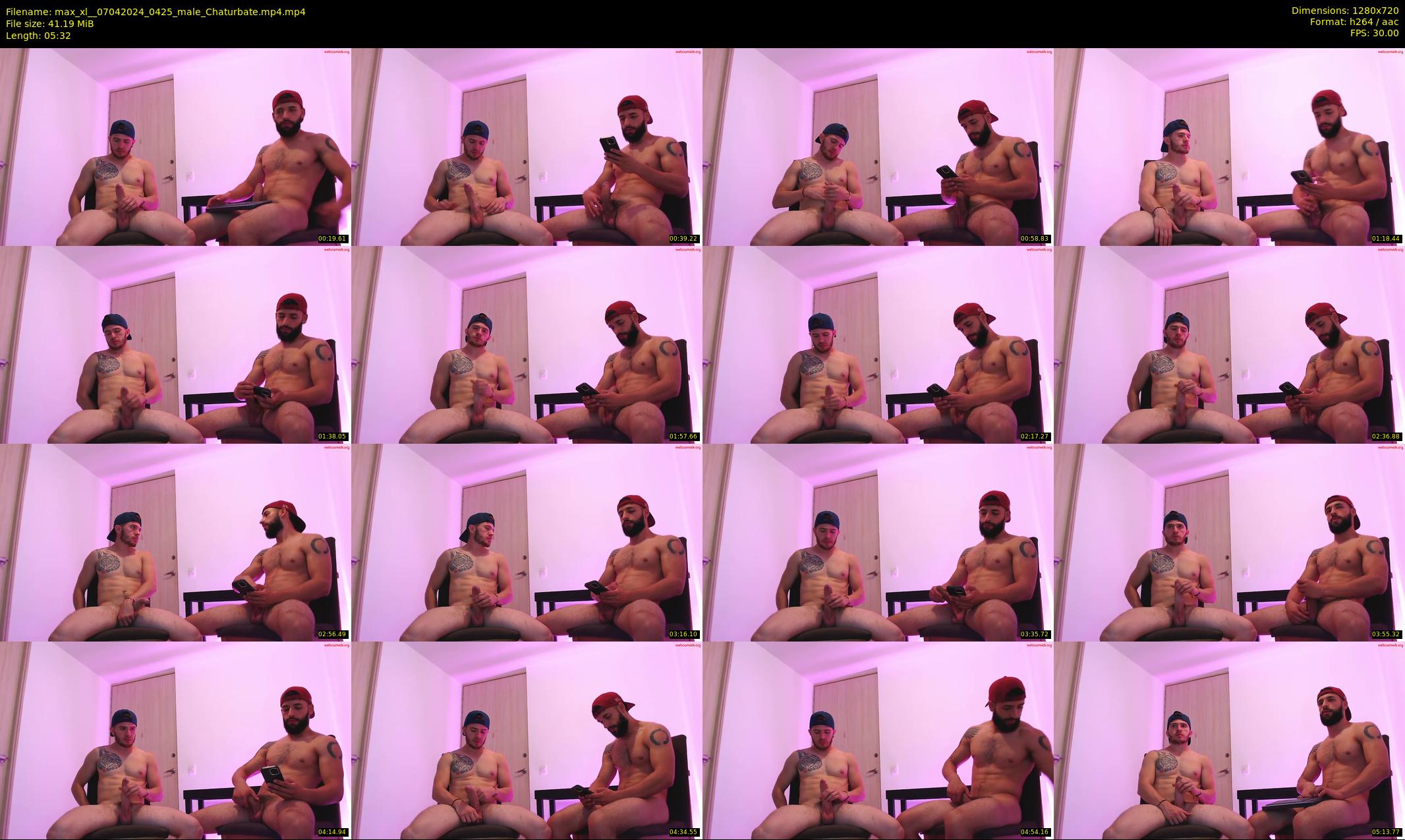 max_xl_ — 6 minute Chaturbate male cam show recording, 720p, Apr 7, 2024