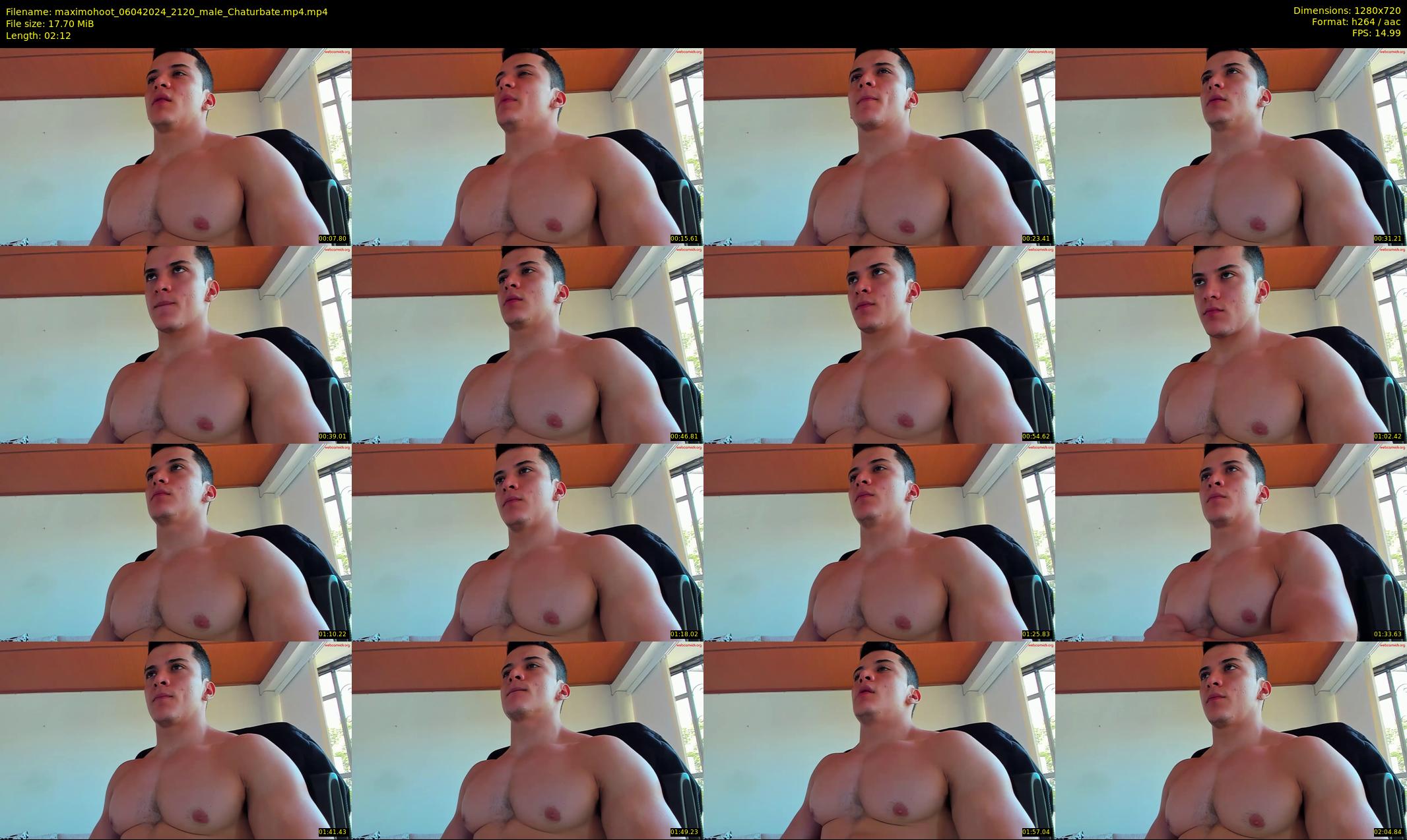maximohoot — 3 minute Chaturbate male cam show recording, 720p, Apr 6, 2024