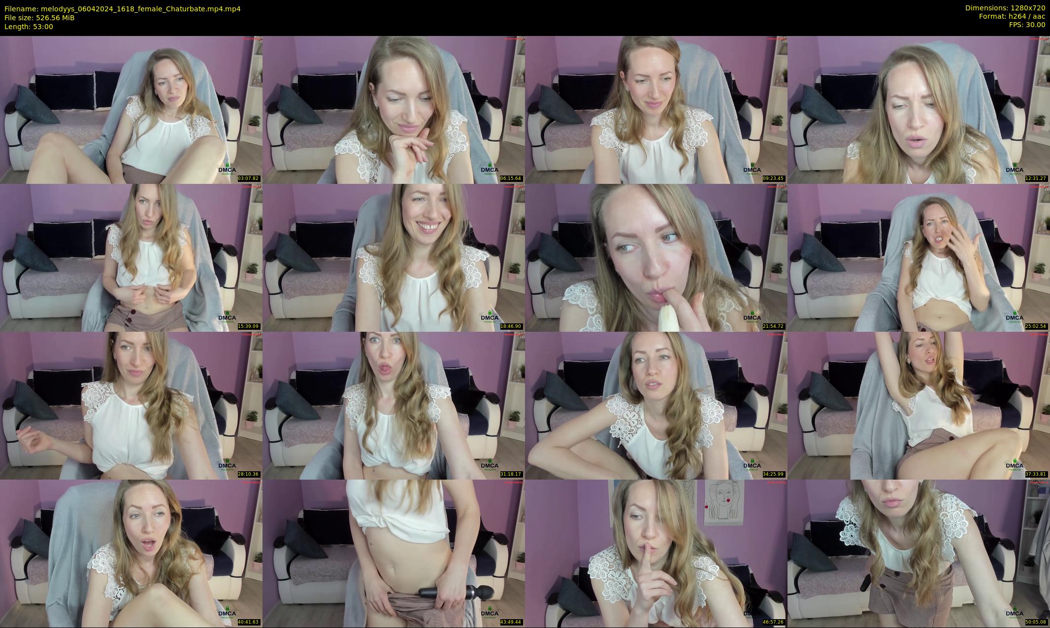 melodyys — 53 minute Chaturbate female cam show recording, 720p, Apr 6, 2024