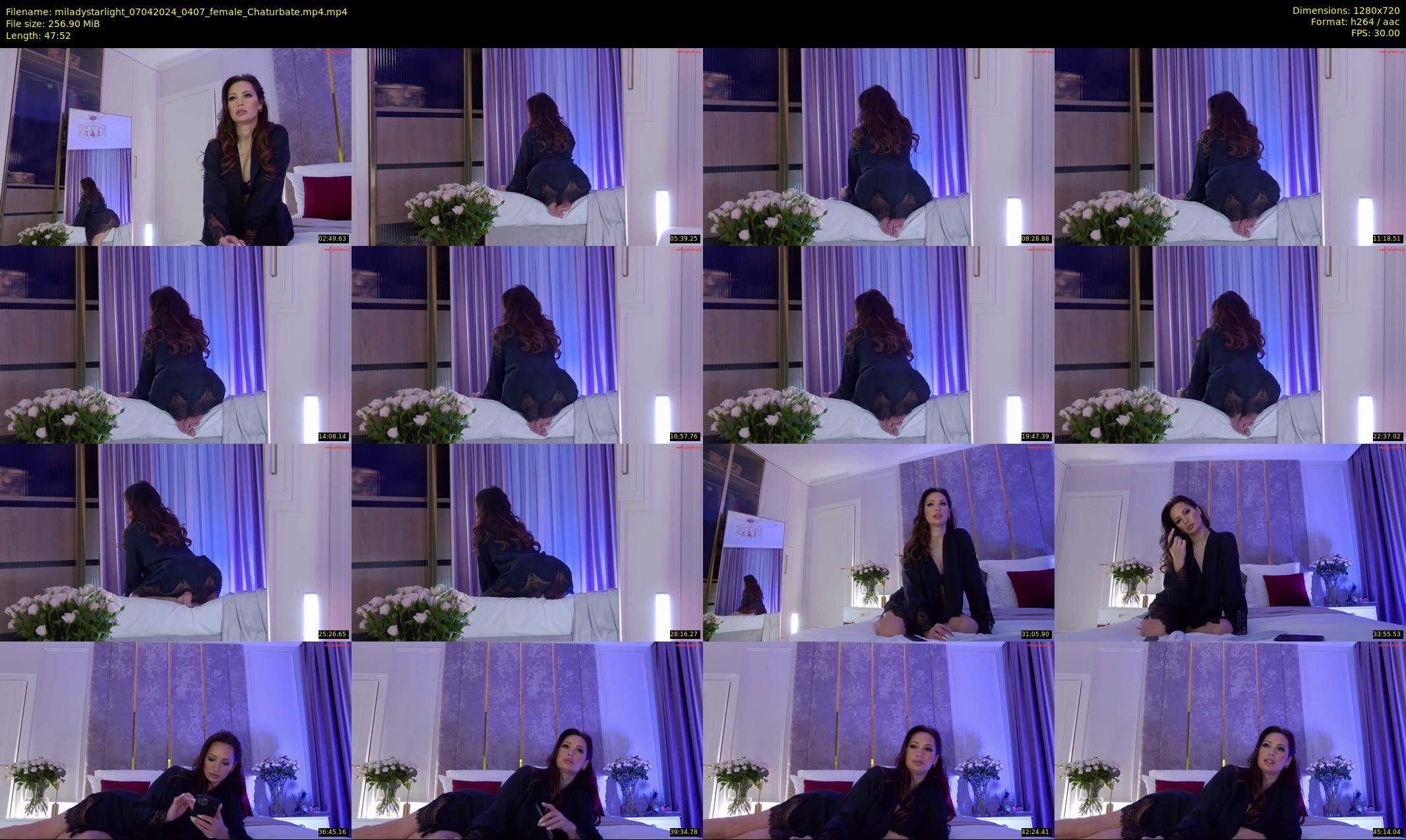 miladystarlight — 48 minute Chaturbate female cam show recording, 720p, Apr 7, 2024
