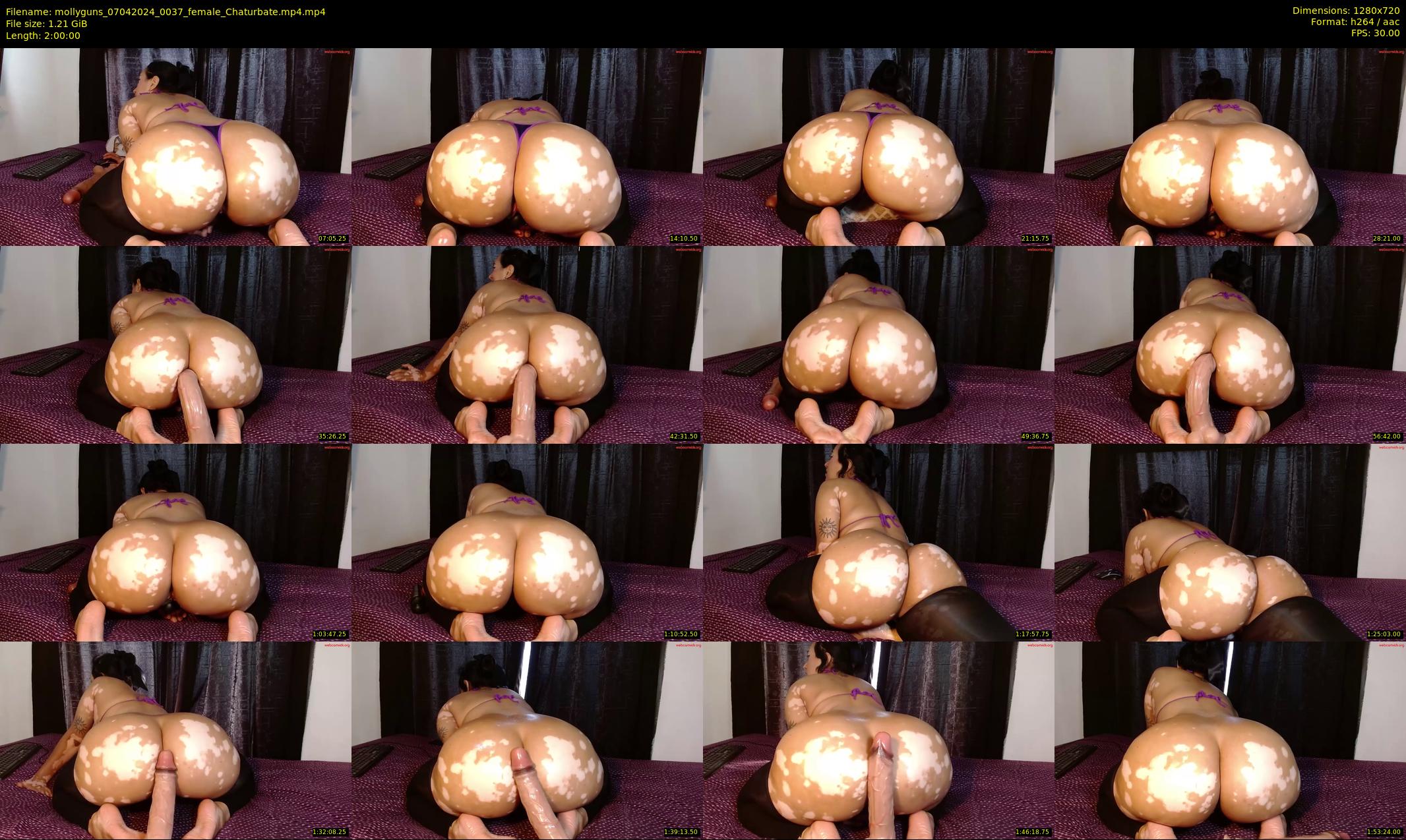mollyguns — 120 minute Chaturbate female cam show recording, 720p, Apr 7, 2024