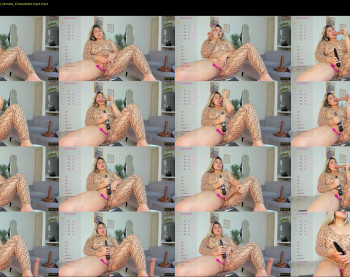 nemisha — 8 minute Chaturbate female cam show recording, 720p, Apr 6, 2024