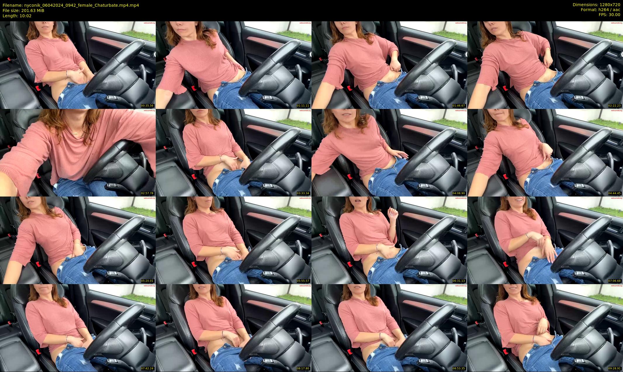 nyconik — 11 minute Chaturbate female cam show recording, 720p, Apr 6, 2024