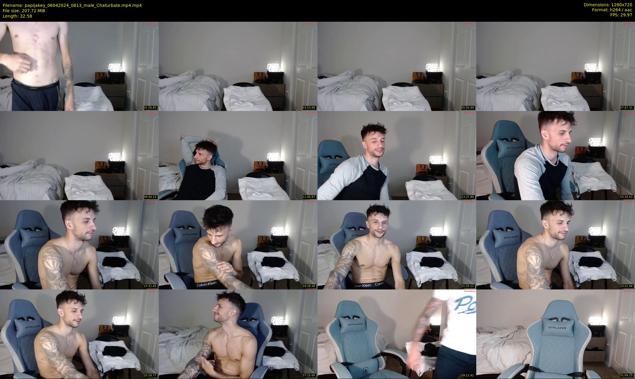 papijakey — 33 minute Chaturbate male cam show recording, 720p, Apr 6, 2024