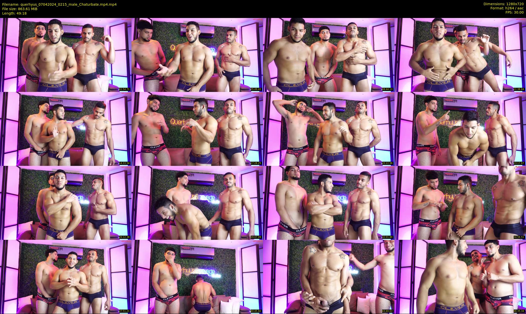 querhyus — 50 minute Chaturbate male cam show recording, 720p, Apr 7, 2024