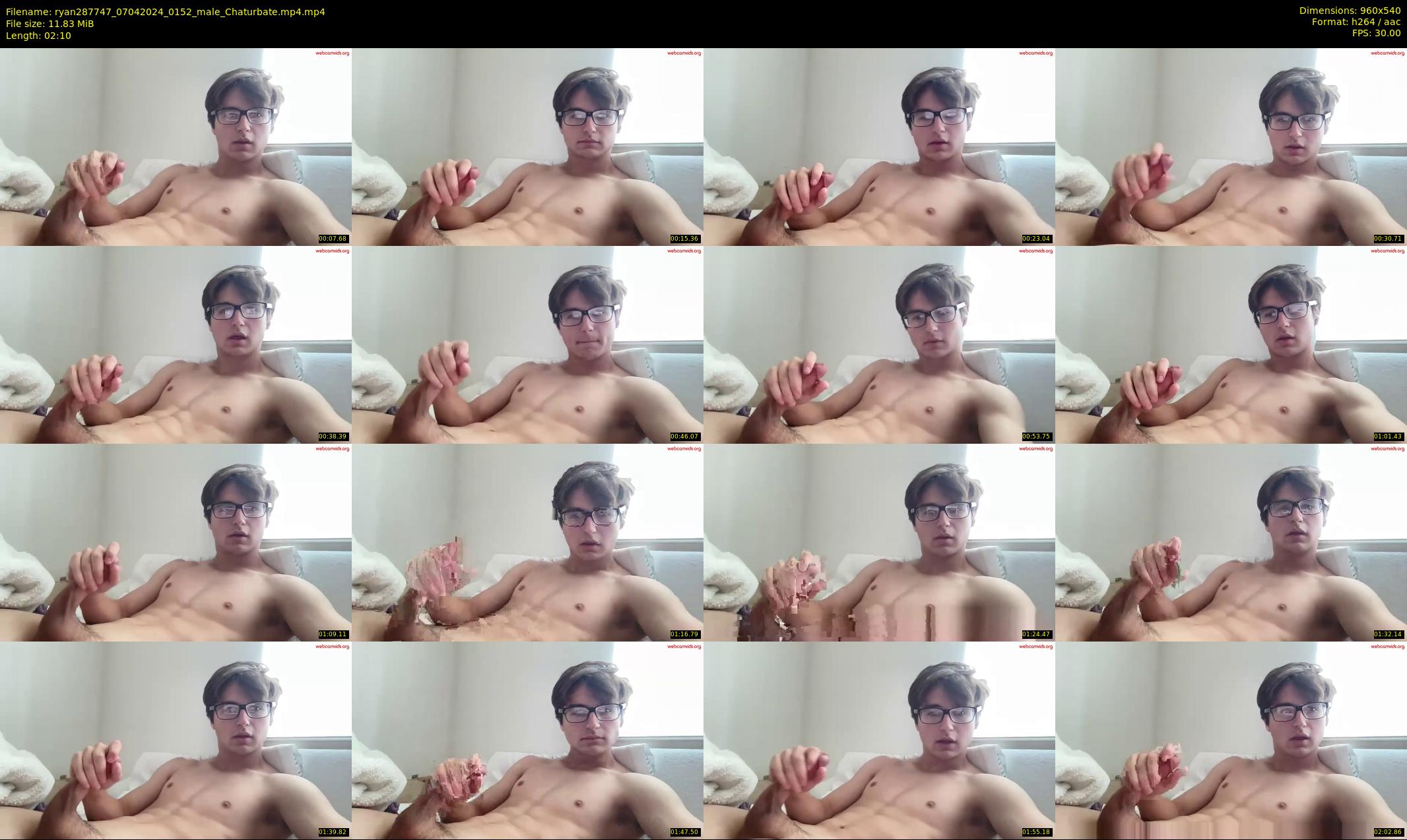 ryan287747 — 3 minute Chaturbate male cam show recording, 480p, Apr 7, 2024