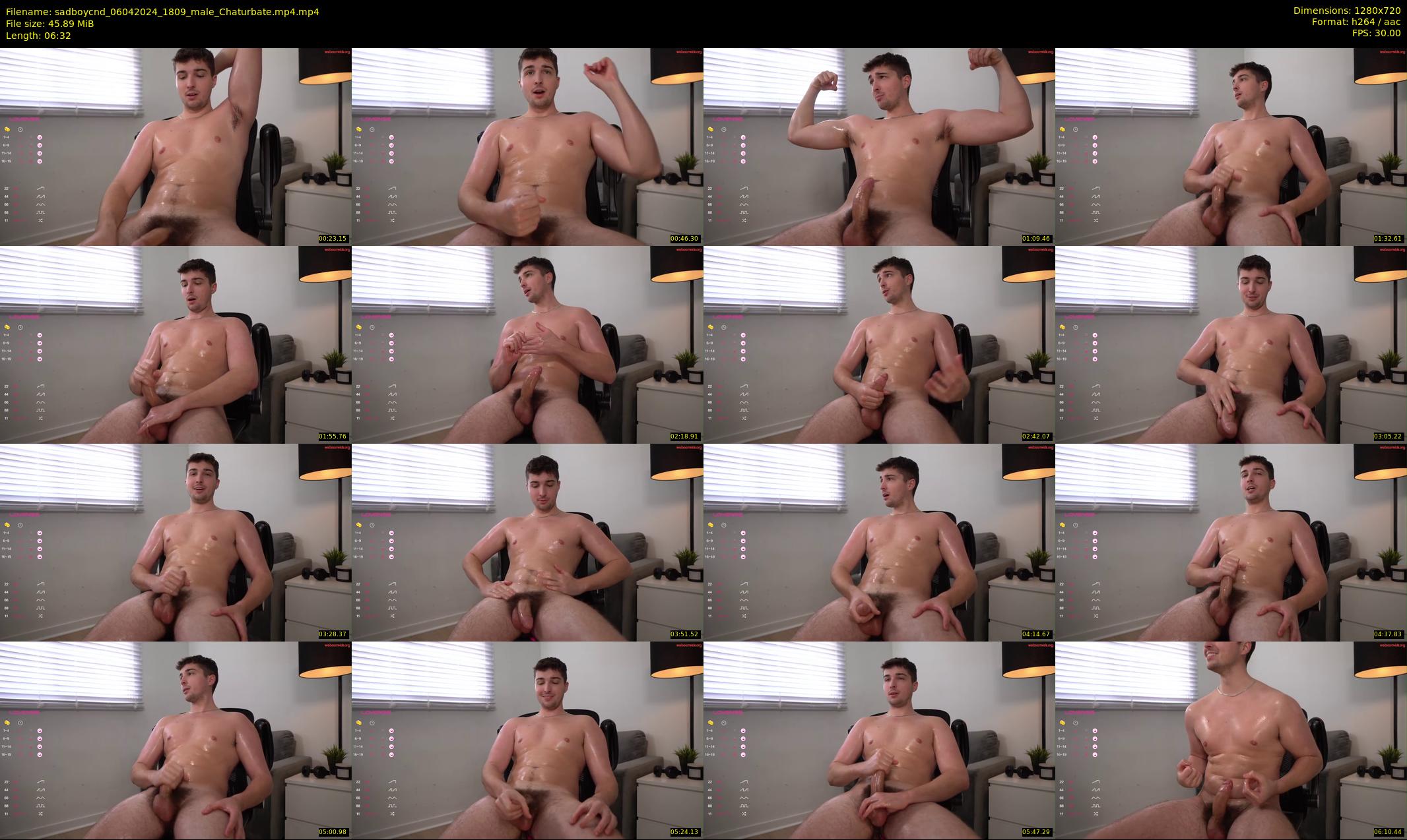 sadboycnd — 7 minute Chaturbate male cam show recording, 720p, Apr 6, 2024
