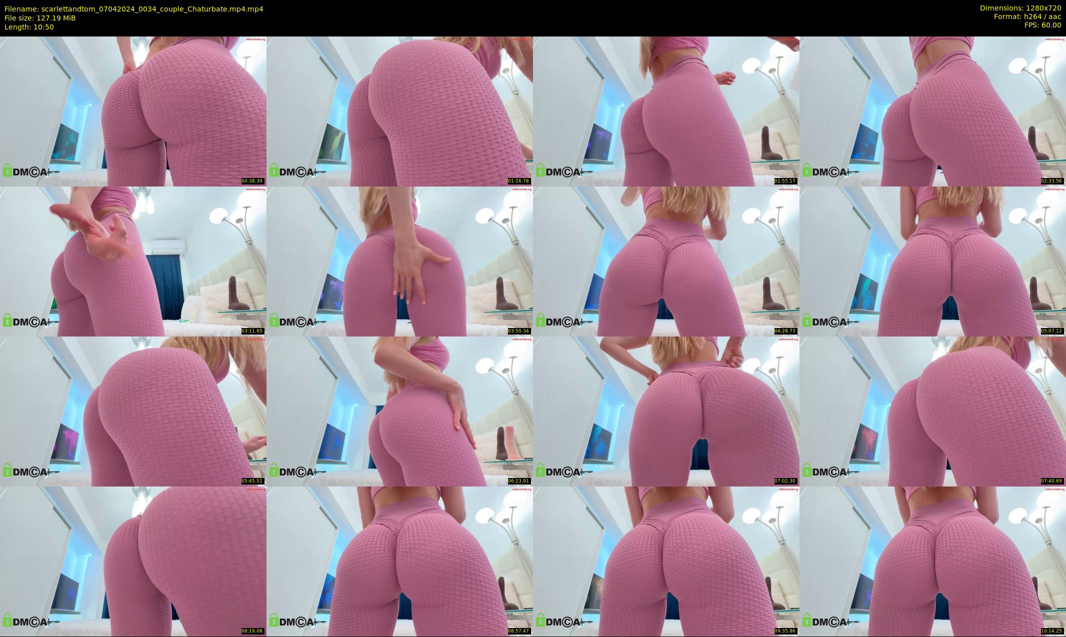 scarlettandtom — 11 minute Chaturbate couple cam show recording, 720p, Apr 7, 2024