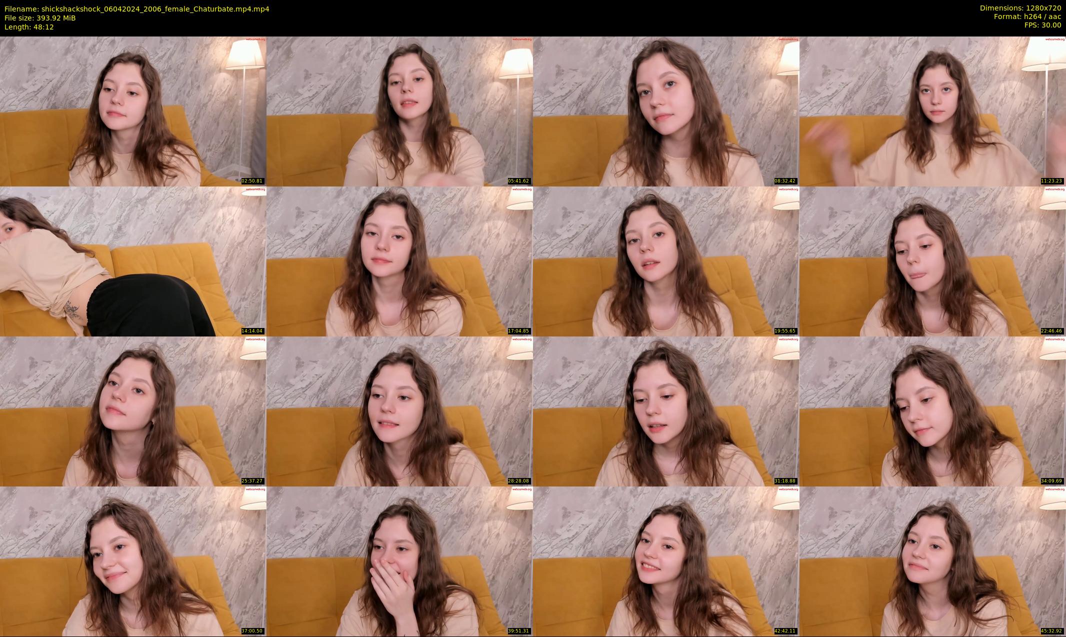shickshackshock — 49 minute Chaturbate female cam show recording, 720p, Apr 6, 2024