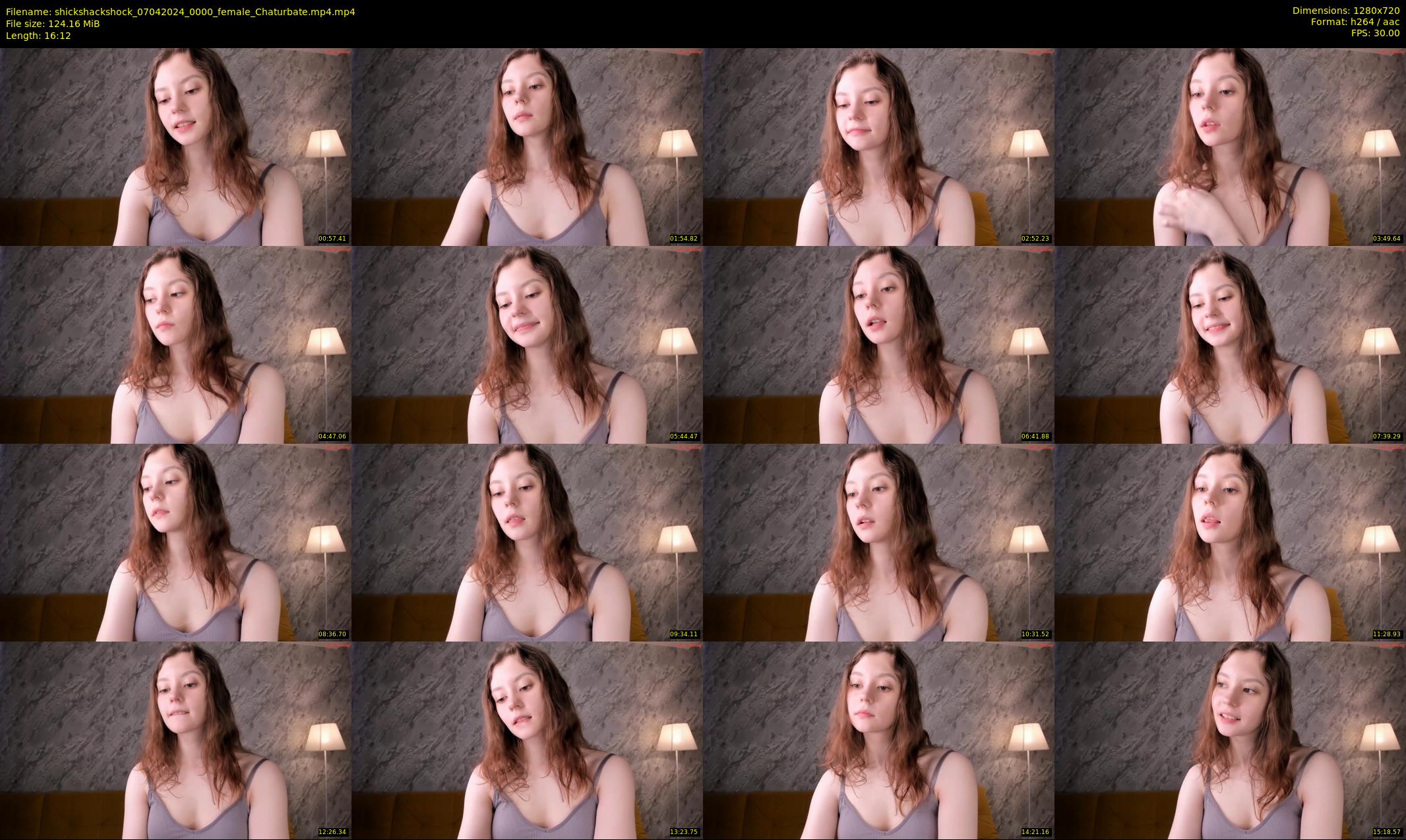 shickshackshock — 17 minute Chaturbate female cam show recording, 720p, Apr 7, 2024