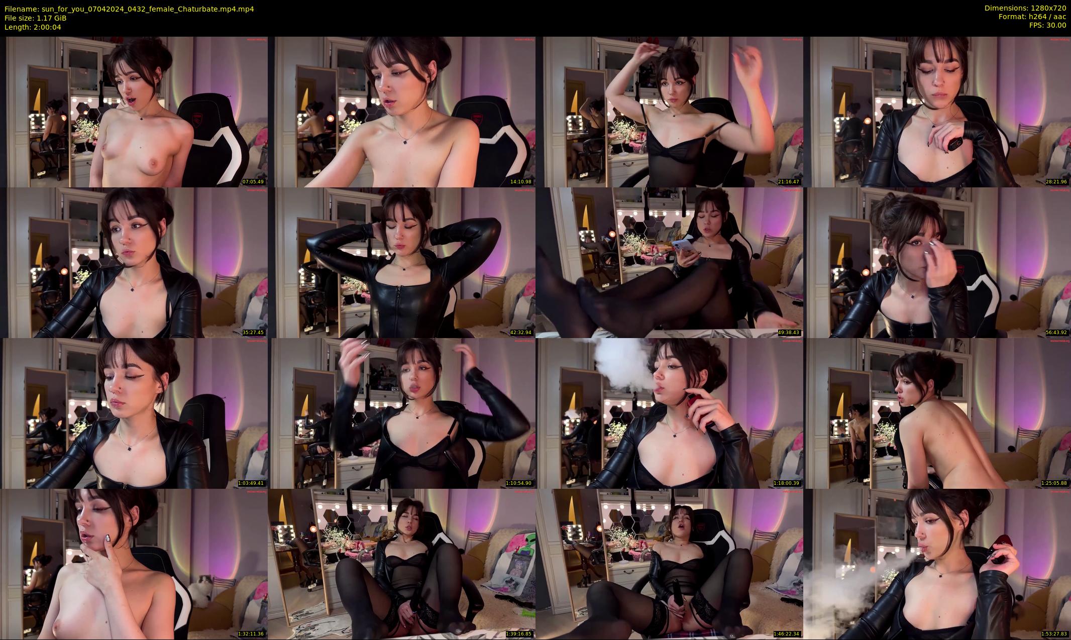 sun_for_you — 121 minute Chaturbate female cam show recording, 720p, Apr 7, 2024