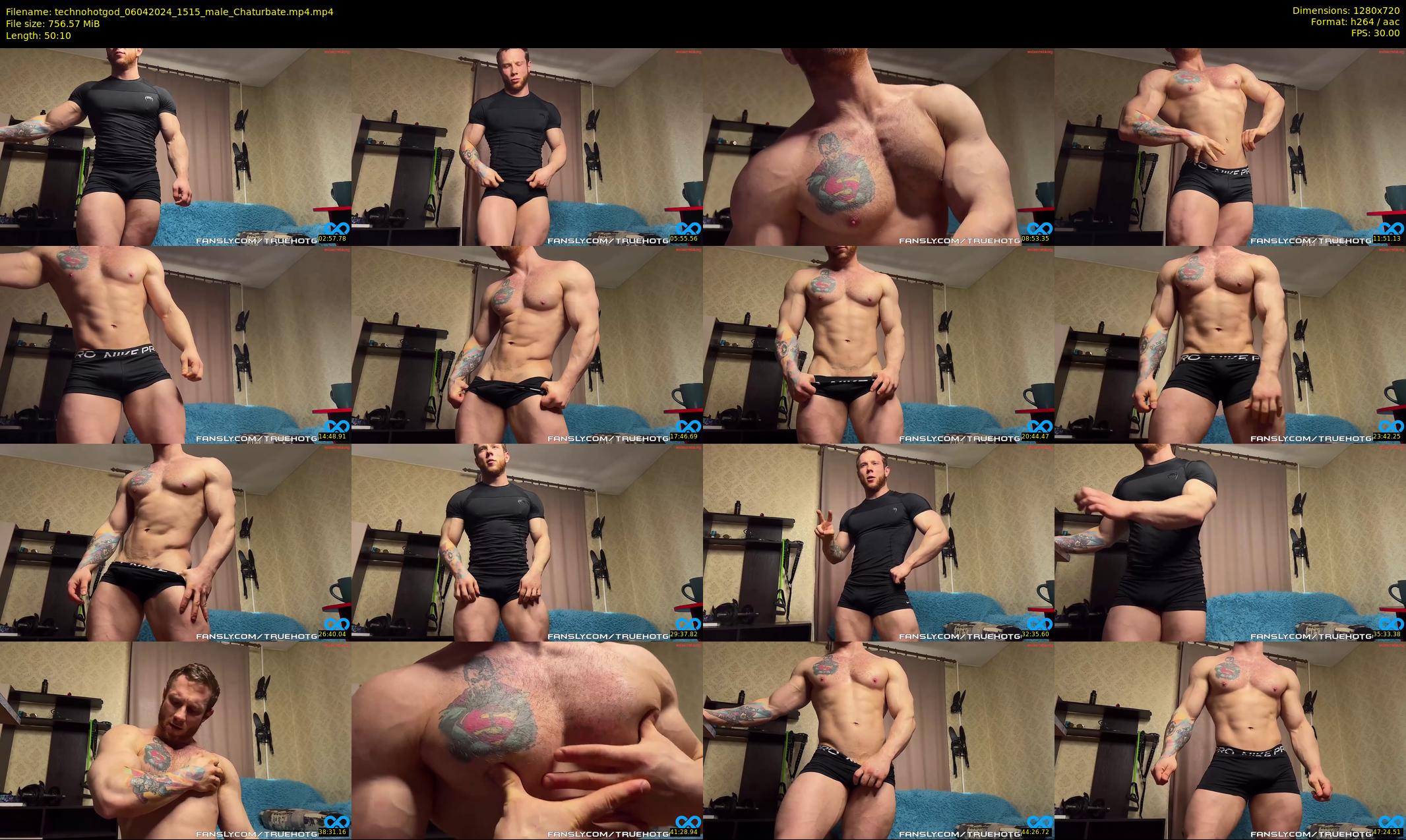 technohotgod — 51 minute Chaturbate male cam show recording, 720p, Apr 6, 2024