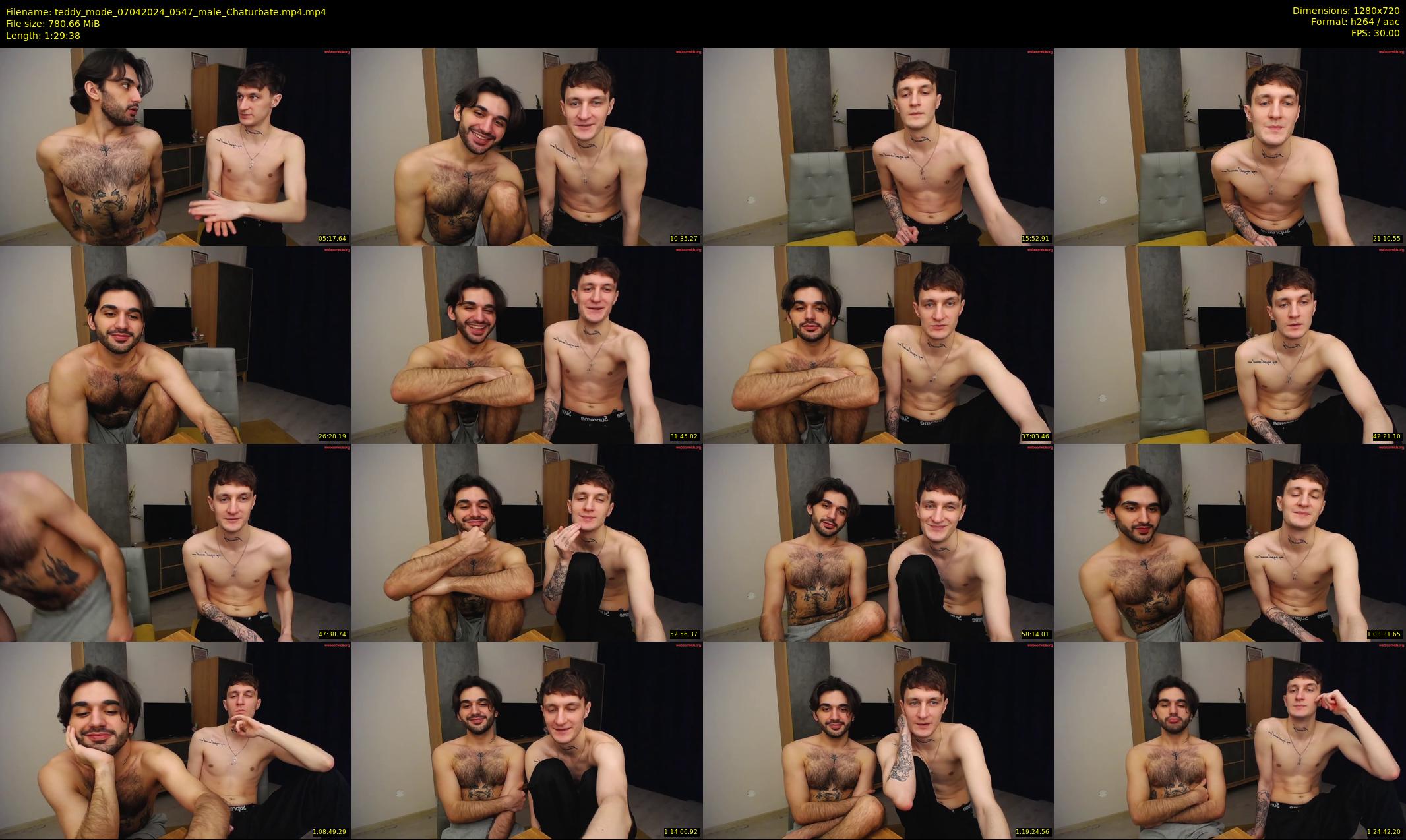 teddy_mode — 90 minute Chaturbate couple cam show recording, 720p, Apr 7, 2024