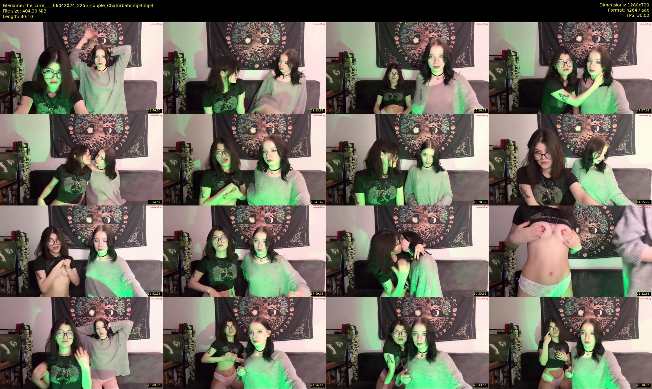 the_cure___ — 31 minute Chaturbate couple cam show recording, 720p, Apr 6, 2024