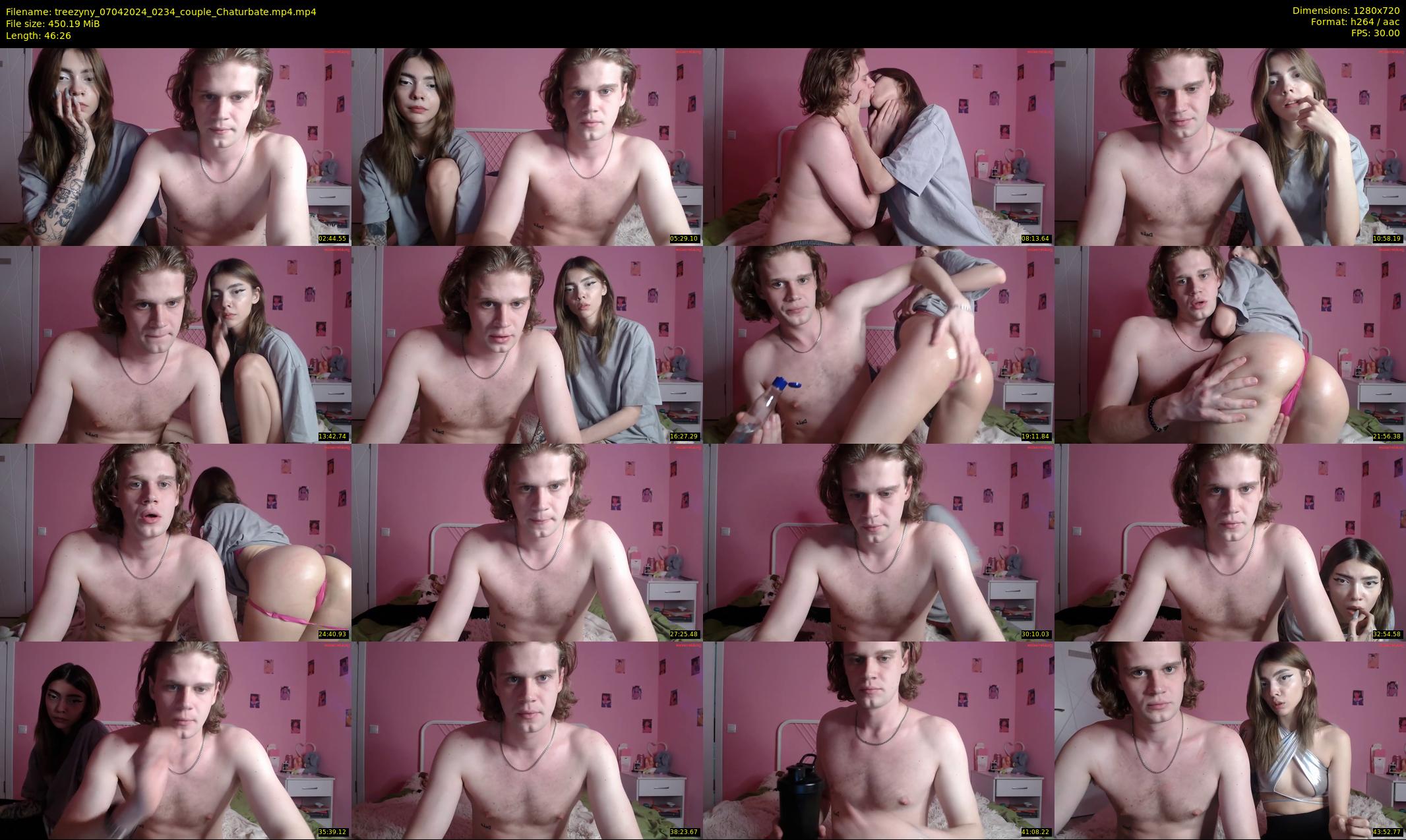 treezyny — 47 minute Chaturbate couple cam show recording, 720p, Apr 7, 2024