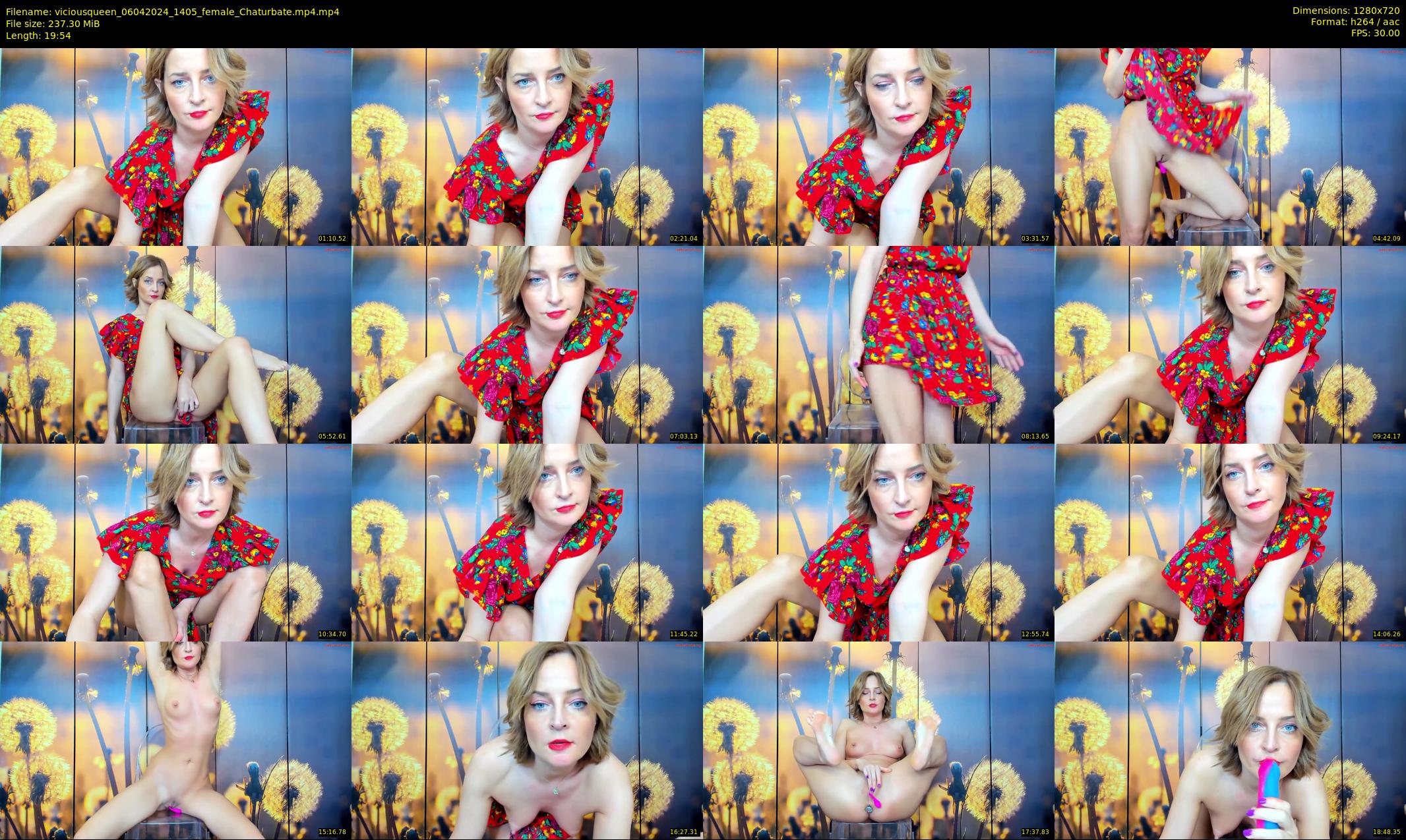 viciousqueen — 20 minute Chaturbate female cam show recording, 720p, Apr 6, 2024