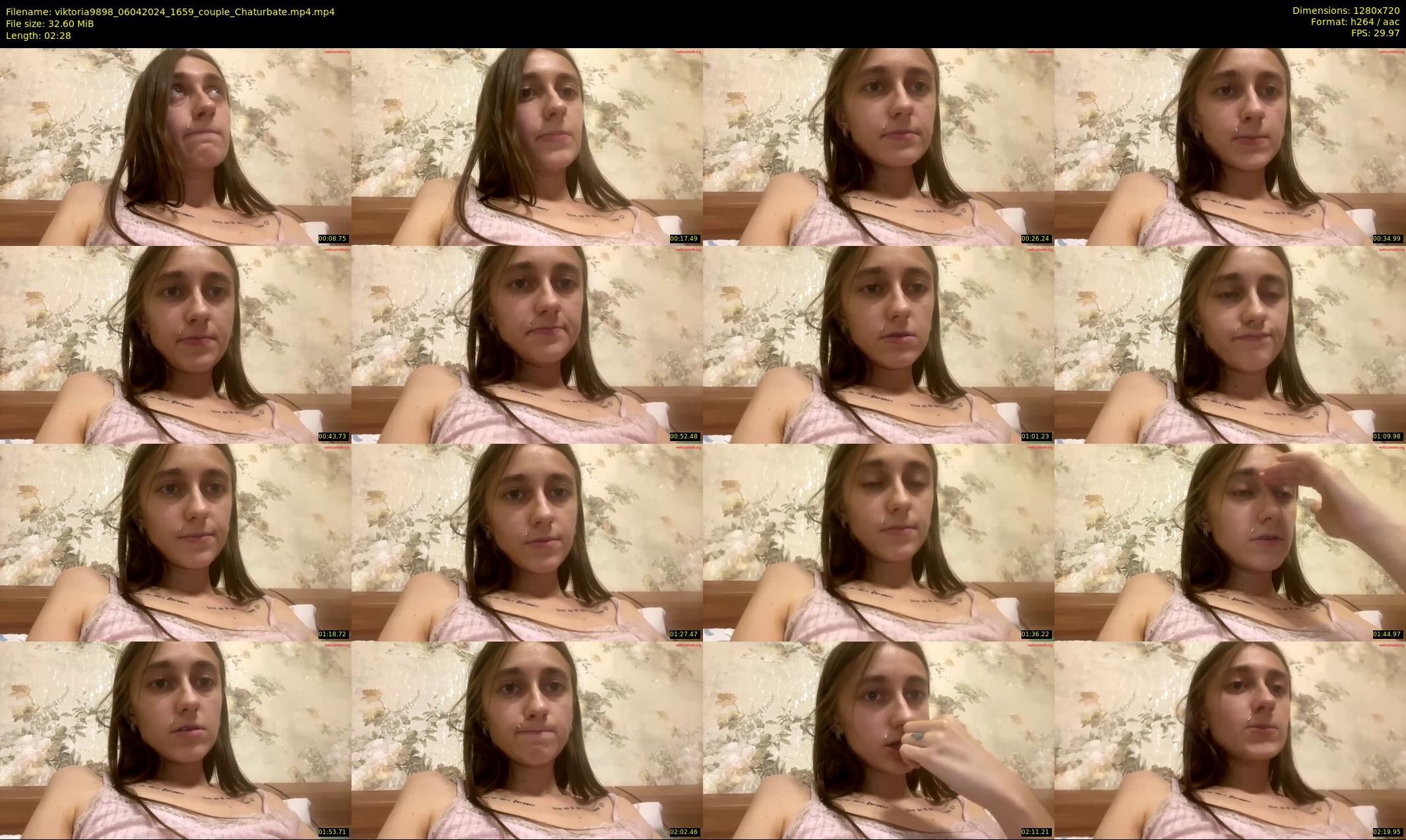 viktoria9898 — 3 minute Chaturbate couple cam show recording, 720p, Apr 6, 2024