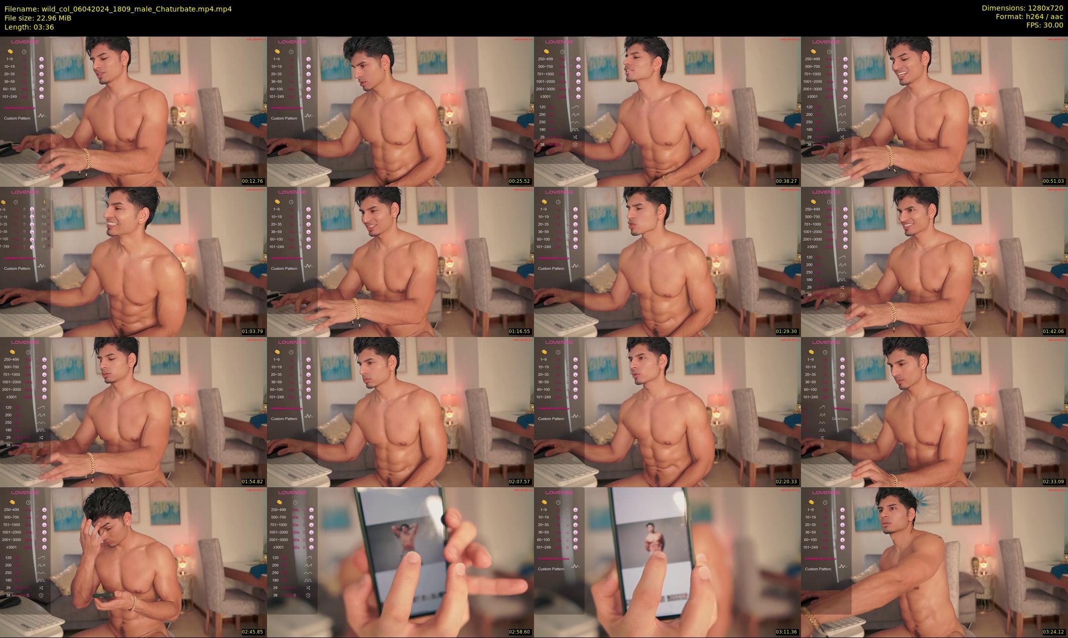 wild_col — 4 minute Chaturbate male cam show recording, 720p, Apr 6, 2024