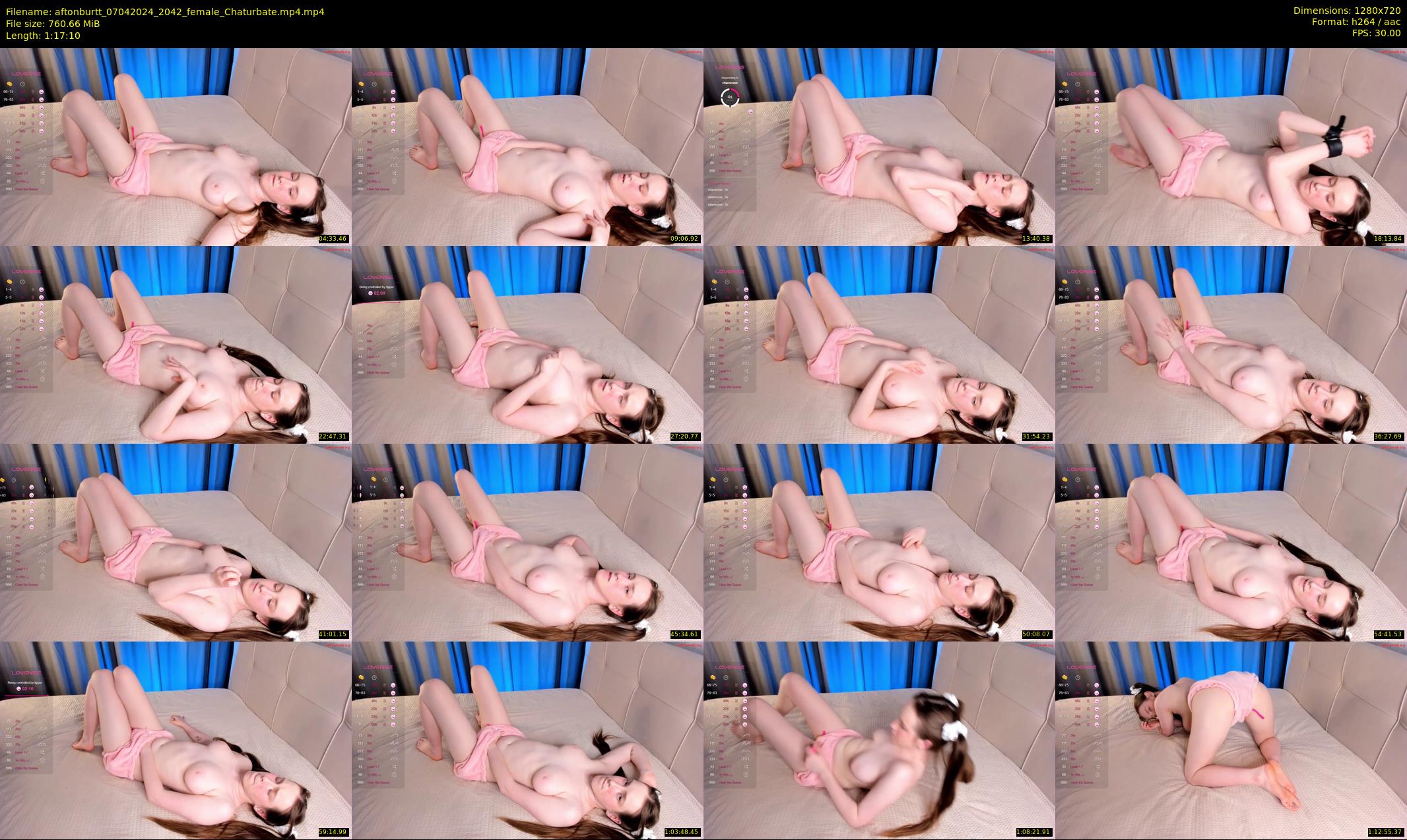 aftonburtt — 78 minute Chaturbate female cam show recording, 720p, Apr 7, 2024