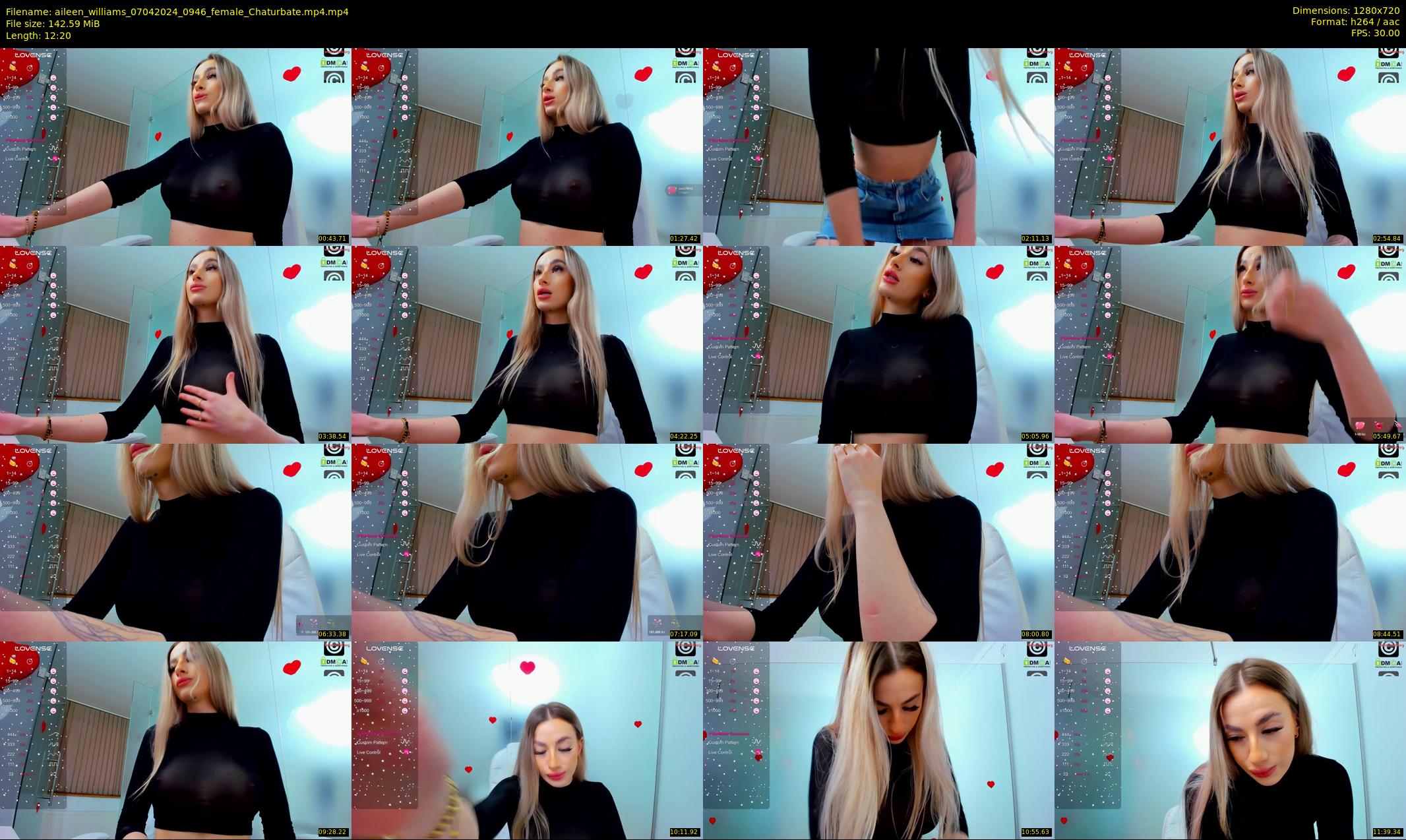 aileen_williams — 13 minute Chaturbate female cam show recording, 720p, Apr 7, 2024